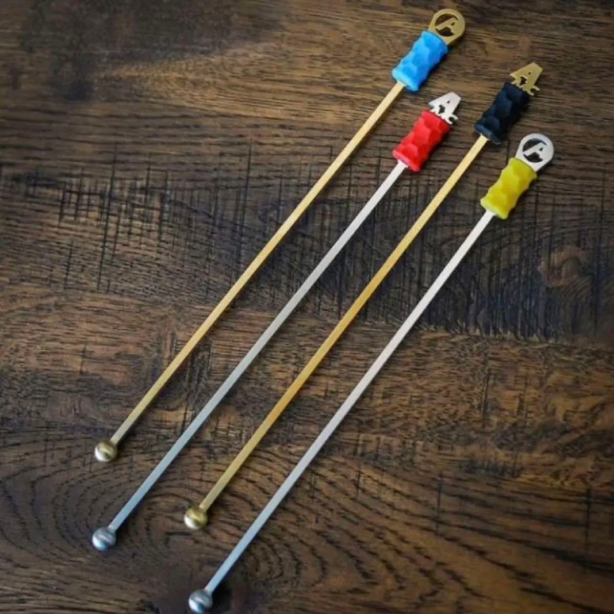 Amazon.co.jp: asimocrafts a-stirrer マドラー 金銀 2本 アシモ 