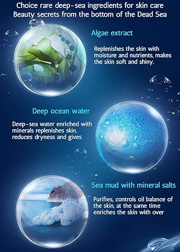 Miniatura 6 de AICHUN BEAUTY Máscara facial para pelar el lodo del mar muerto, removedor de puntos negros, 4.1 fl oz