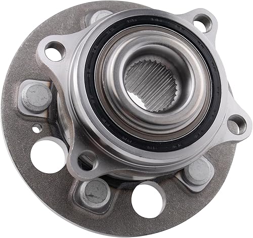 Miniatura 1370 de TRQ Juego de 2 rodamientos de rueda delantera y trasera compatible con Dodge Dart 2013-2016