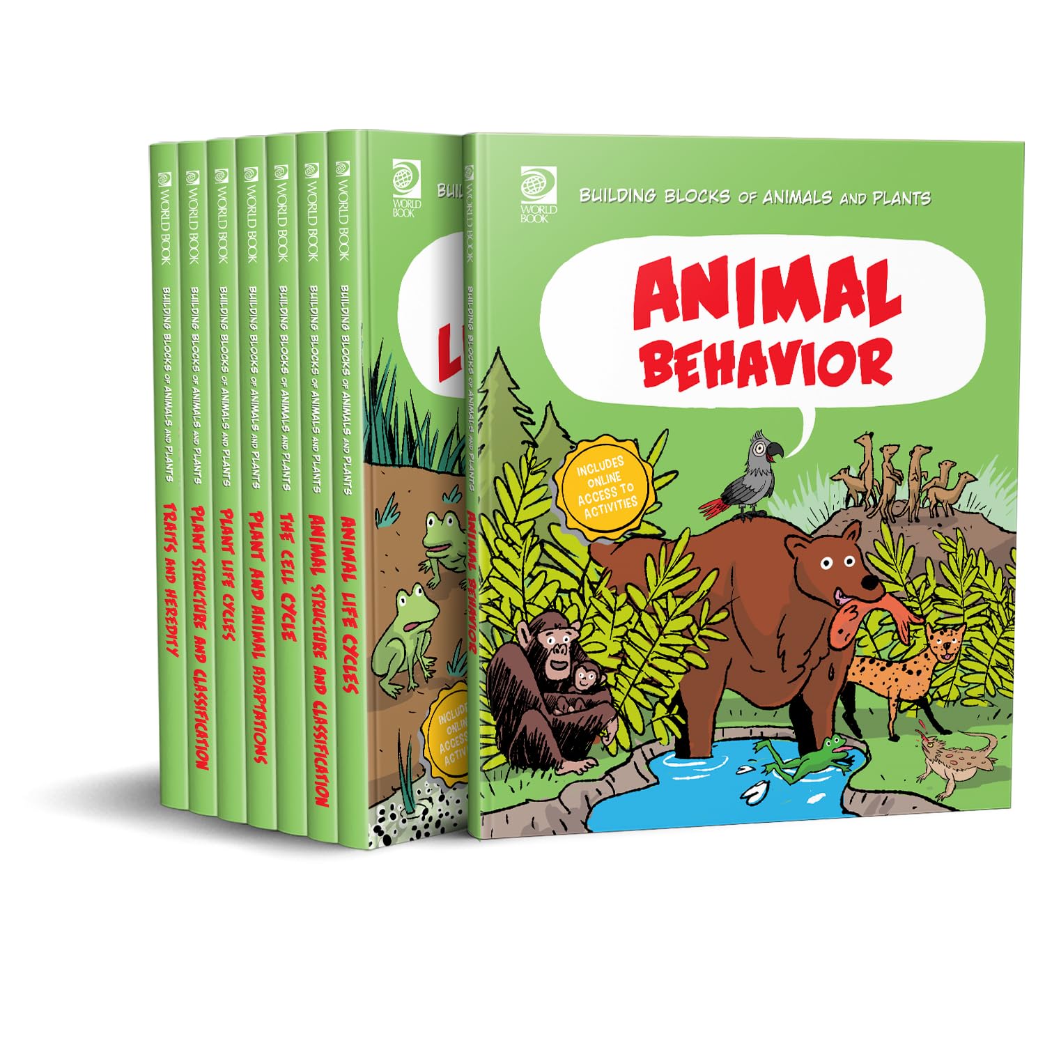 Building Blocks of Animals and Plants (8 Volumes)