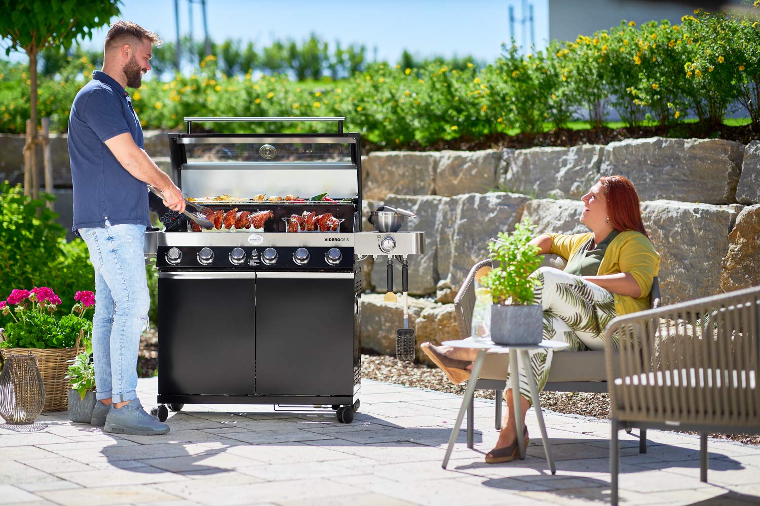 Rösle Stainless Steel 17-inch Large Barbeque Rib/Roast Rack