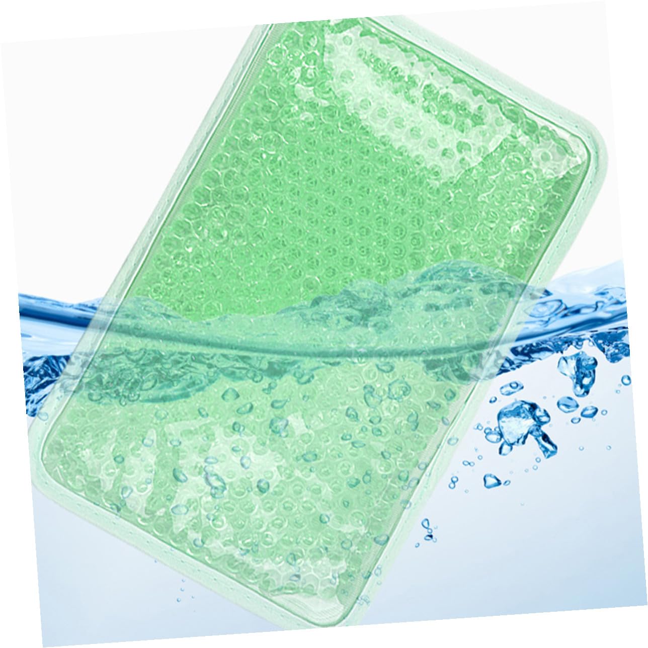 Impacco Ghiaccio Gel Riutilizzabile per Sollievo Terapeutico 3 Pezzi Cuscino Freddo Caldo in Gel di Cristallo Pvc per Dolori Schiena e Collo