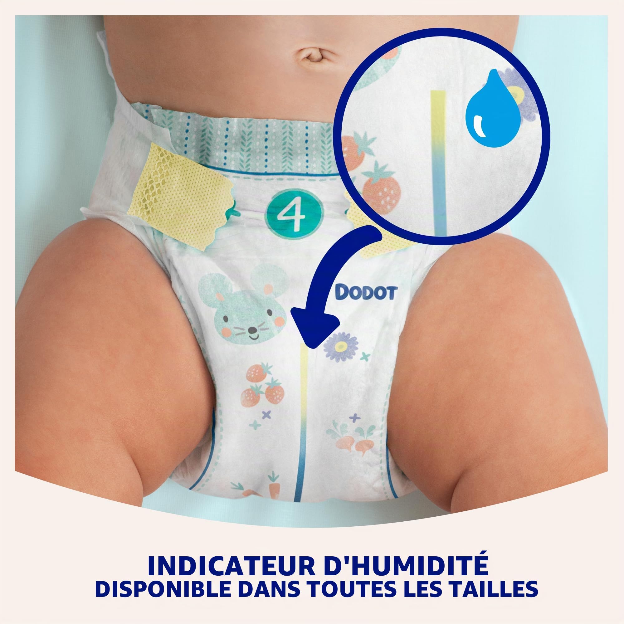 Dodot Sensitive - Couches pour bébé Talla 2 (240 Unidad)