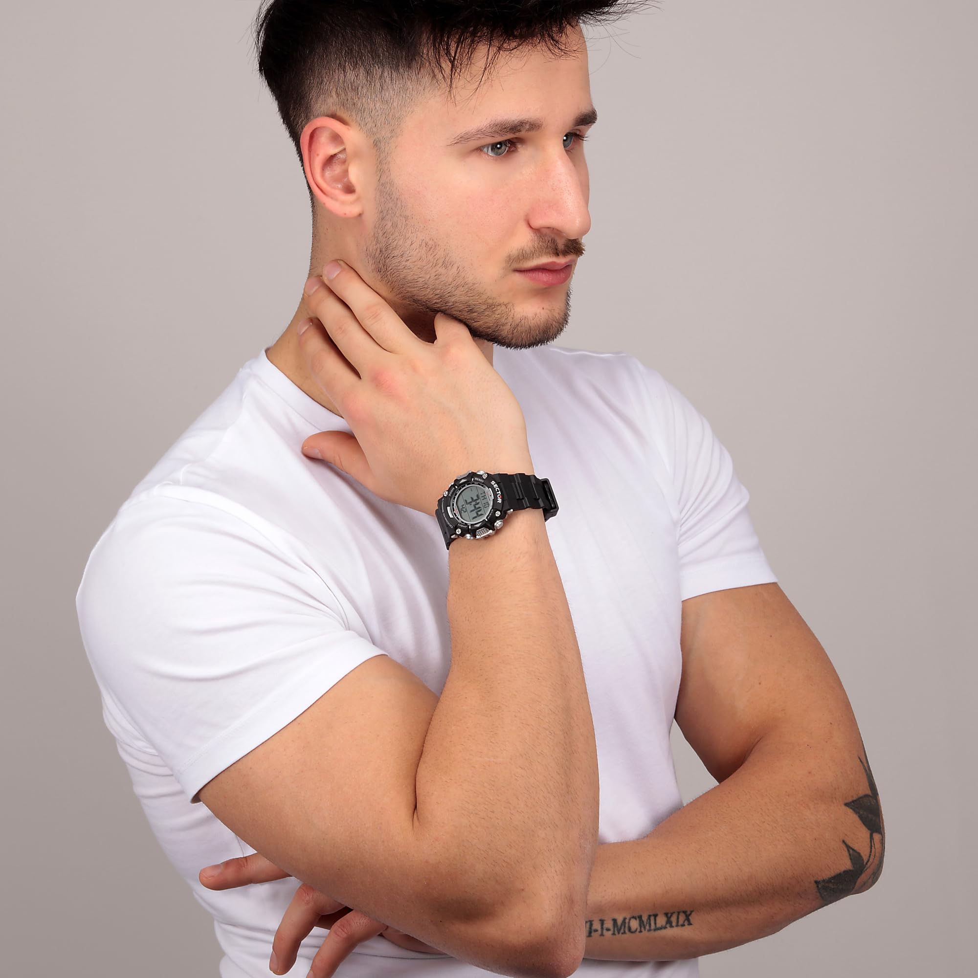 Sector No Limits Ex-32 Orologio Uomo, Digitale, Digital - R3251544001