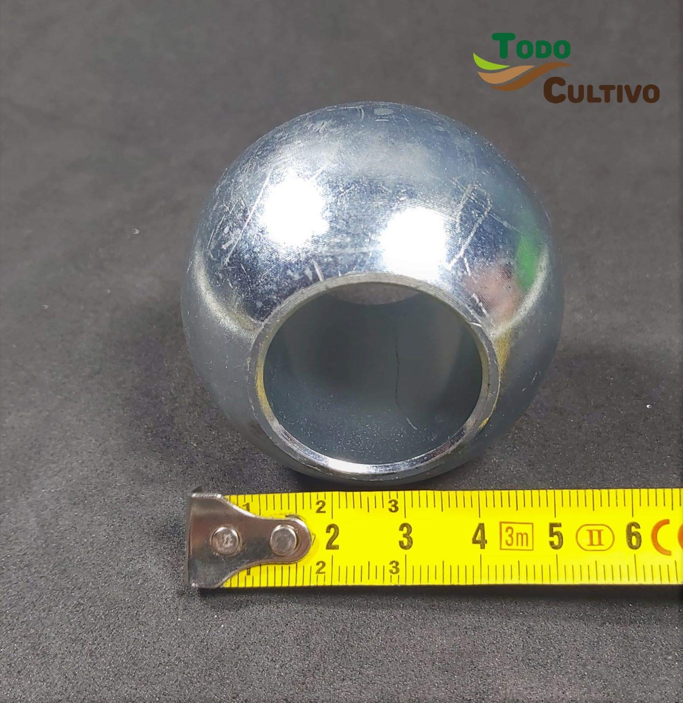 Bola de enganche rápido brazos arado de tractor 56x45x29 CAT 2/2
