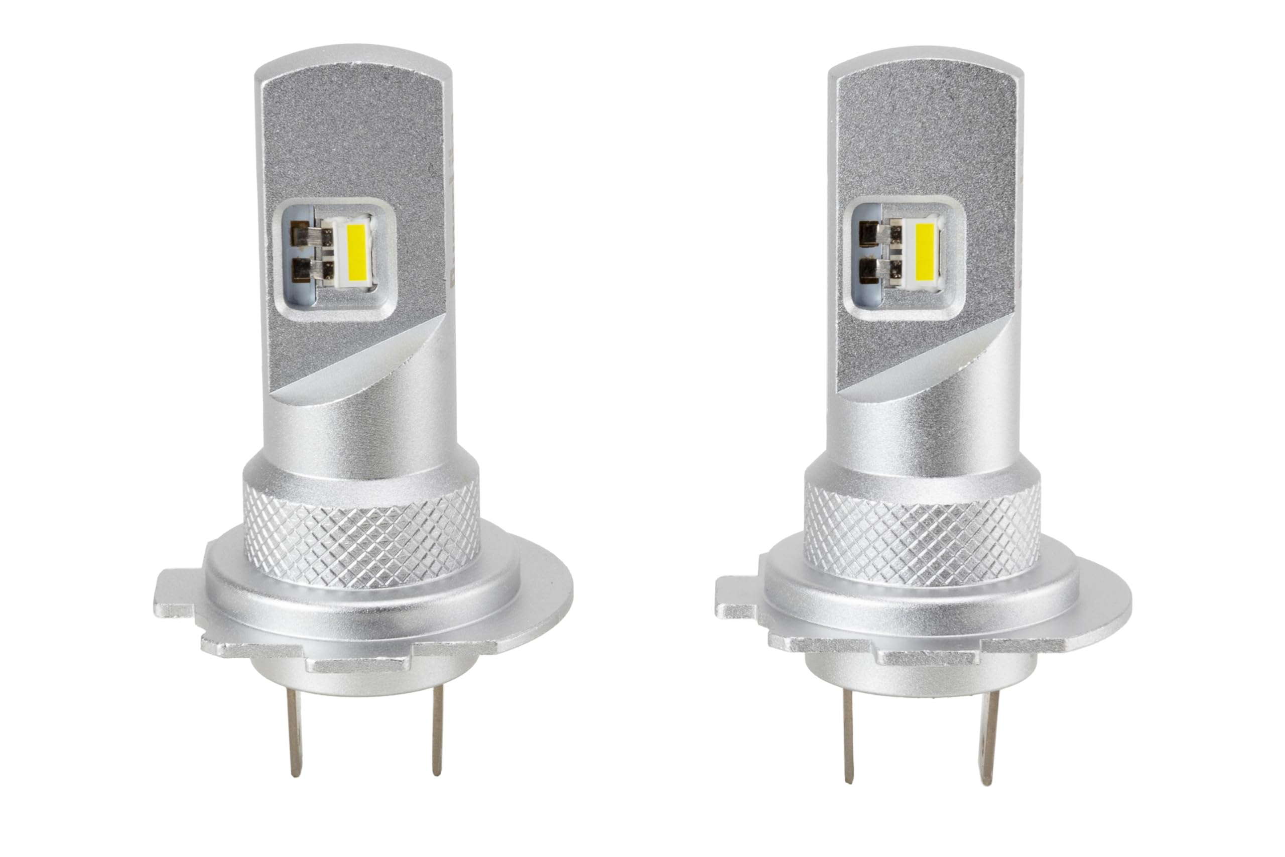 Kit de Lámparas Conversión Halógena to LED H7 Plug & Play Gold Series 6500K / 10000 Lumens / 12-24V / 18W Para Coche, Moto y Camión