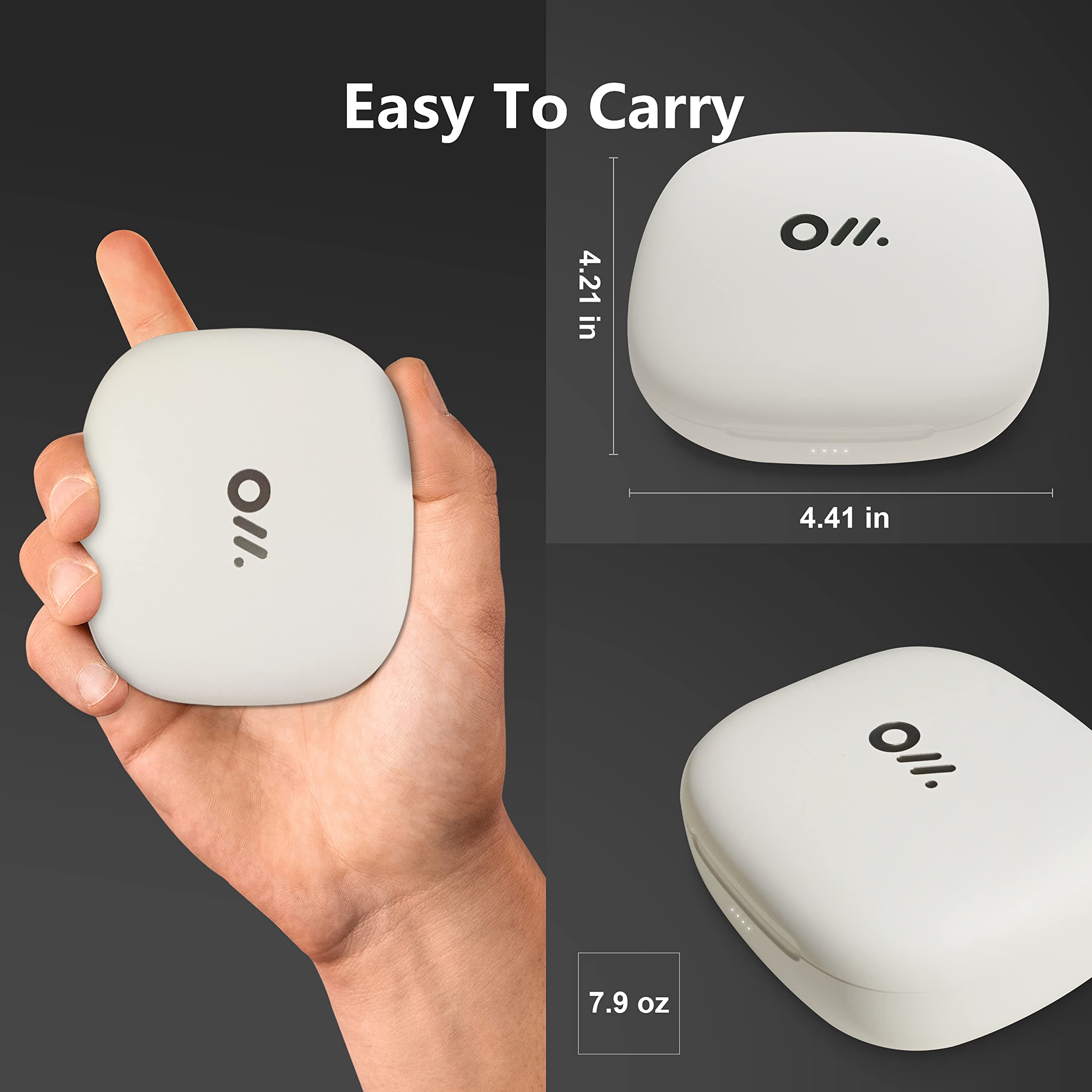 Amazon | Oladance オープンイヤーイヤホン用 充電ケース 78.4 時間 