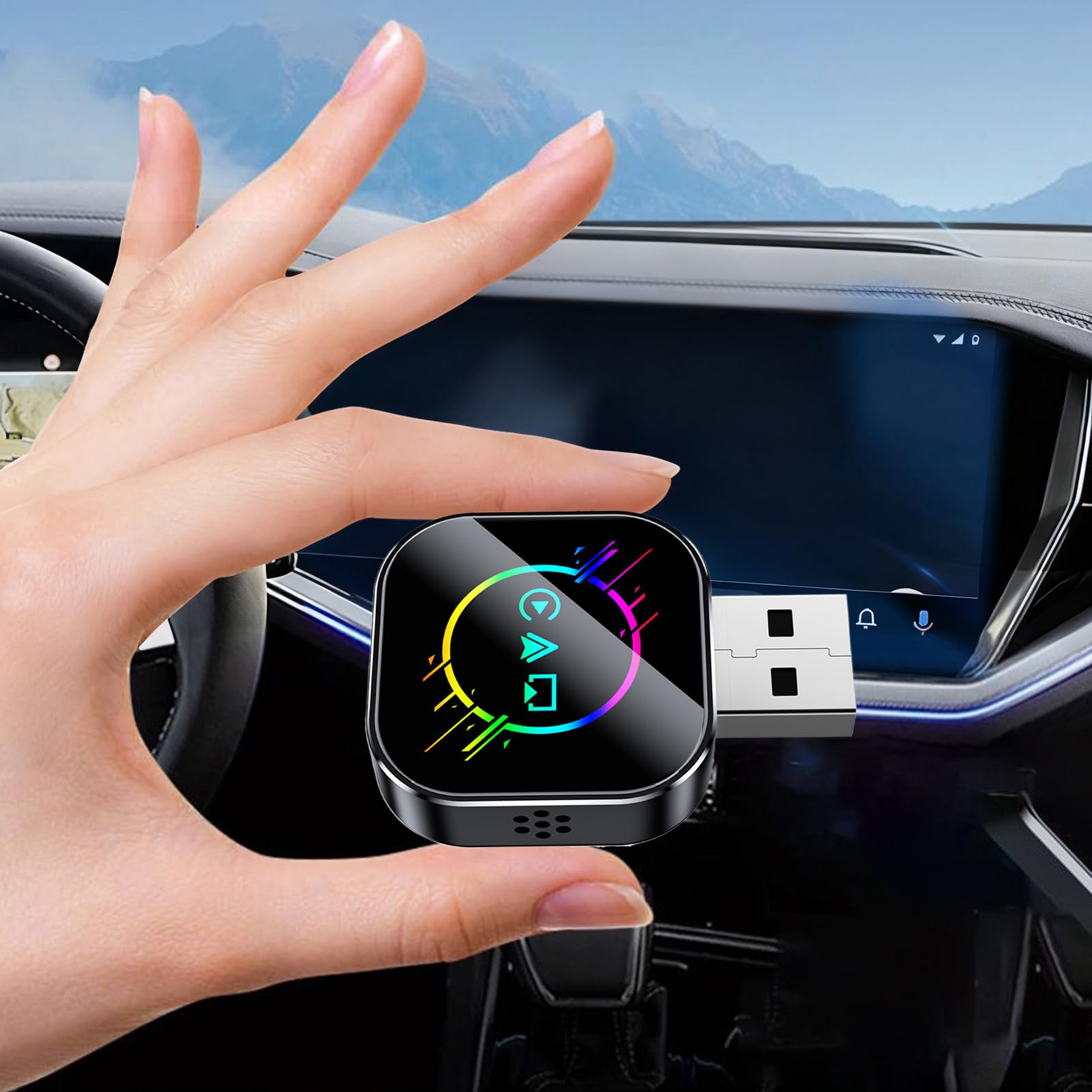 Generisch Konwerter samochodowy do wyświetlacza Plug & Play
