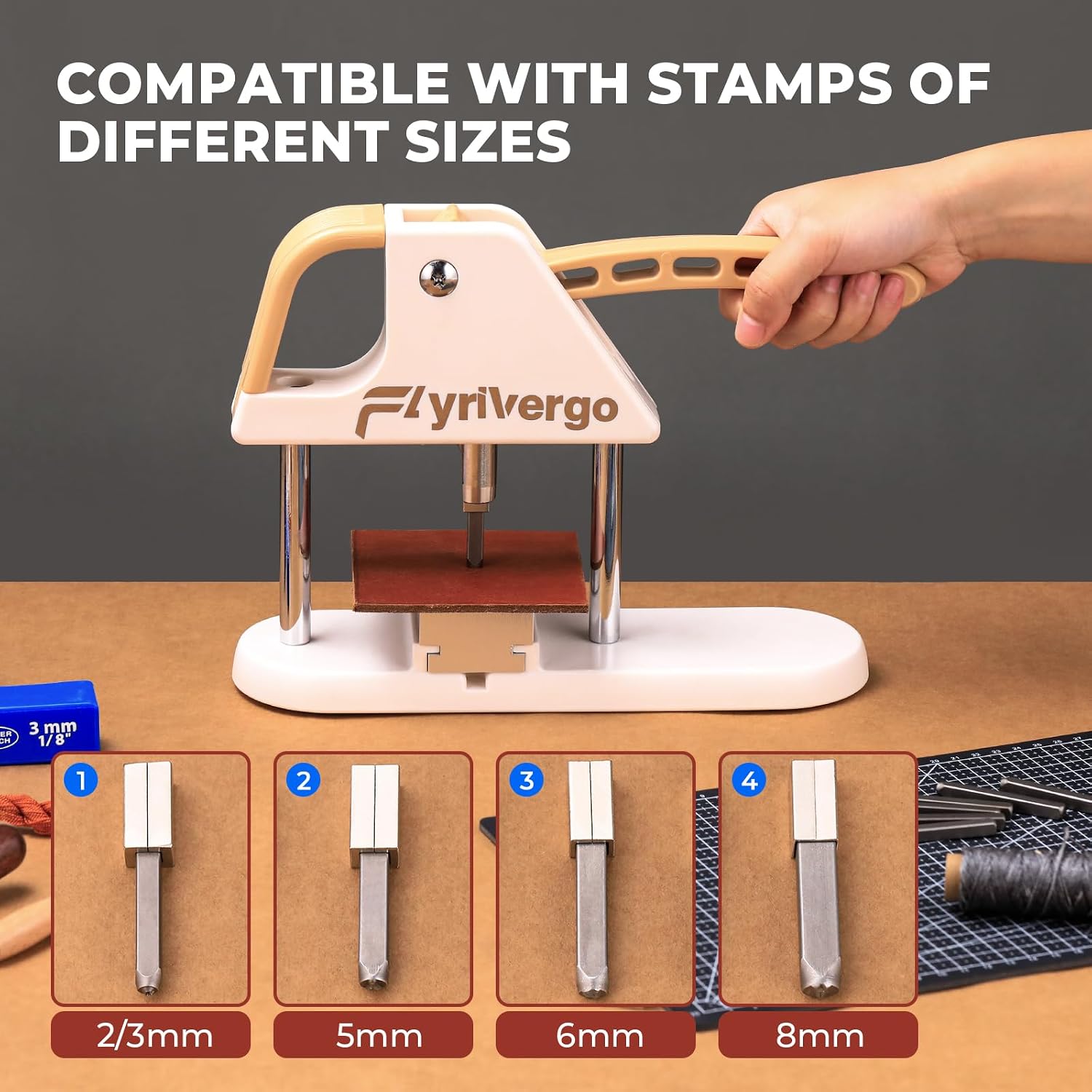Flyrivergo Metal Stamping Kit, Jewelry Press Kit