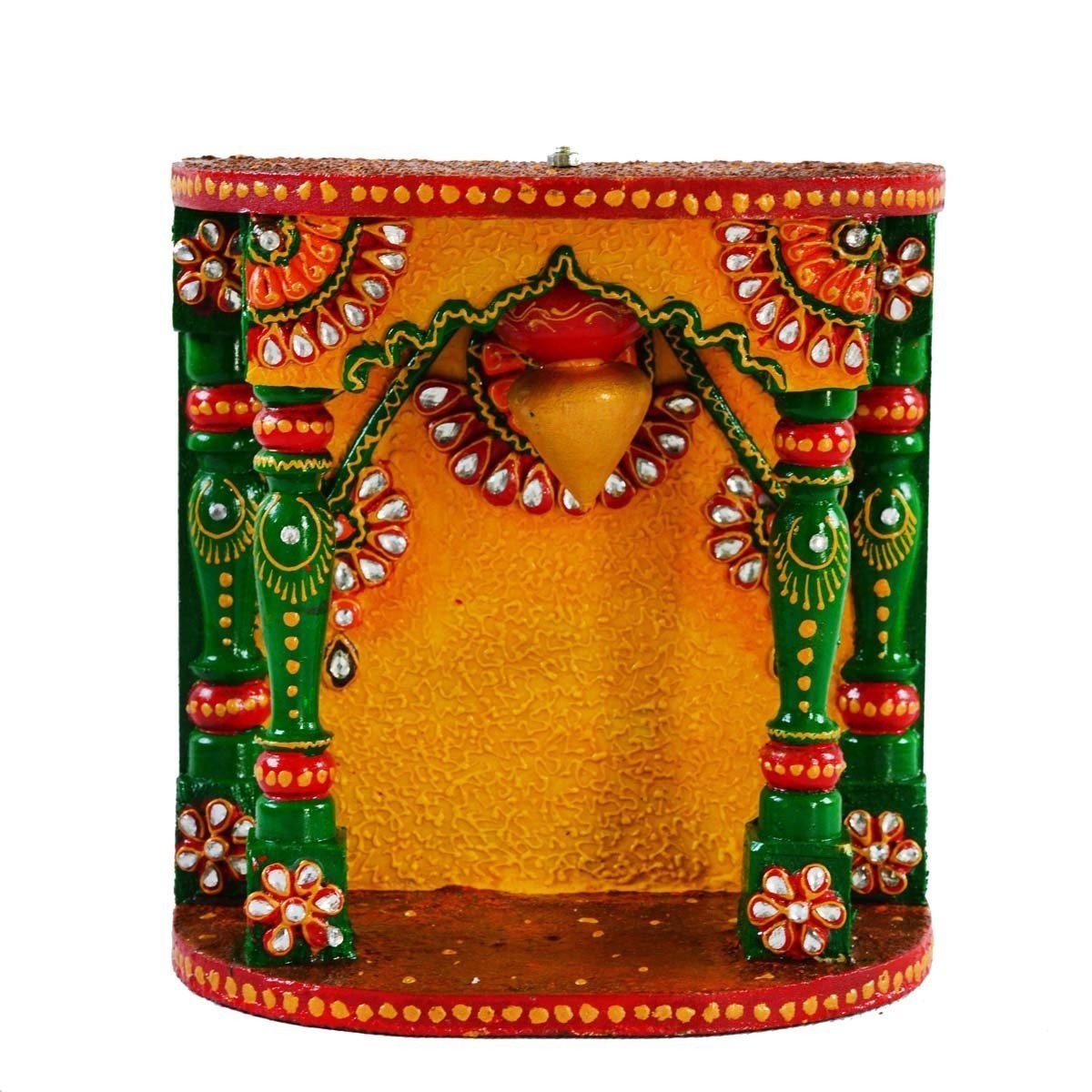 JaipurCrafts WebelKart Decorative Paper Mache Home Tample