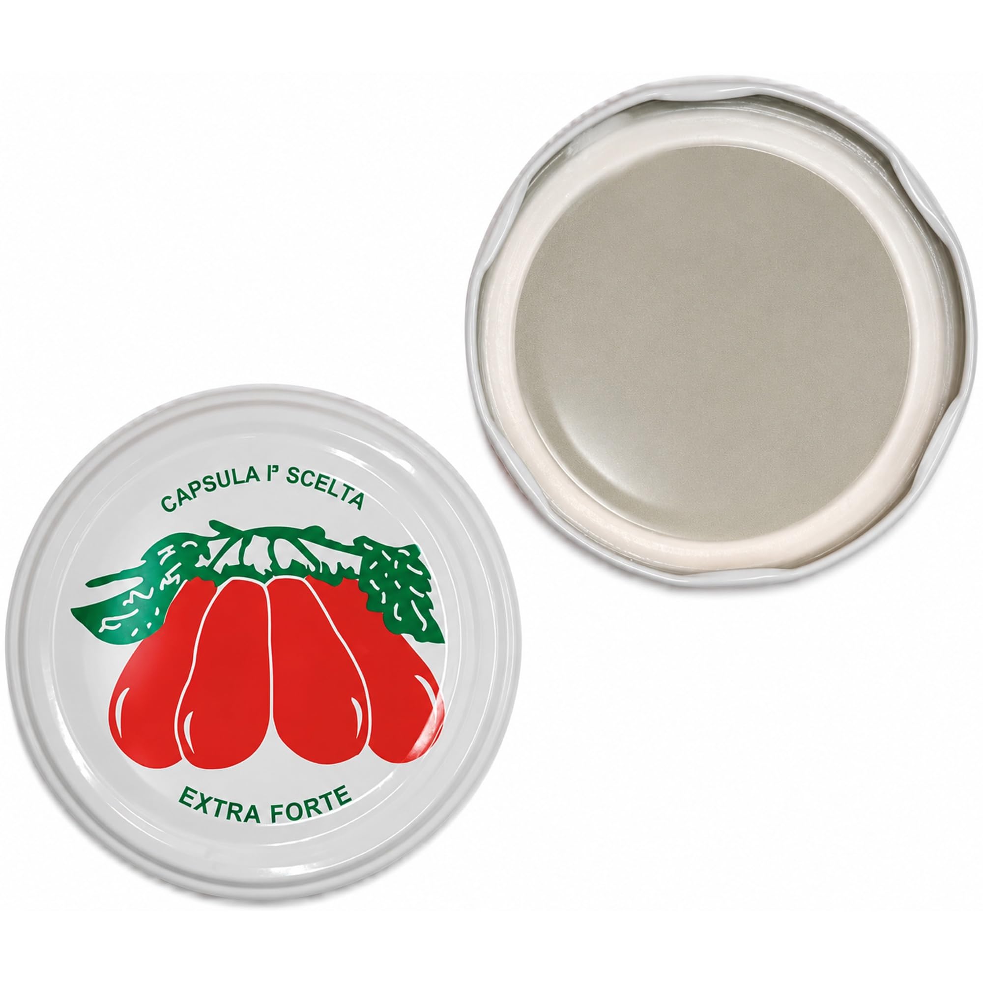 Capsule per barattoli – fantasia pomodoro