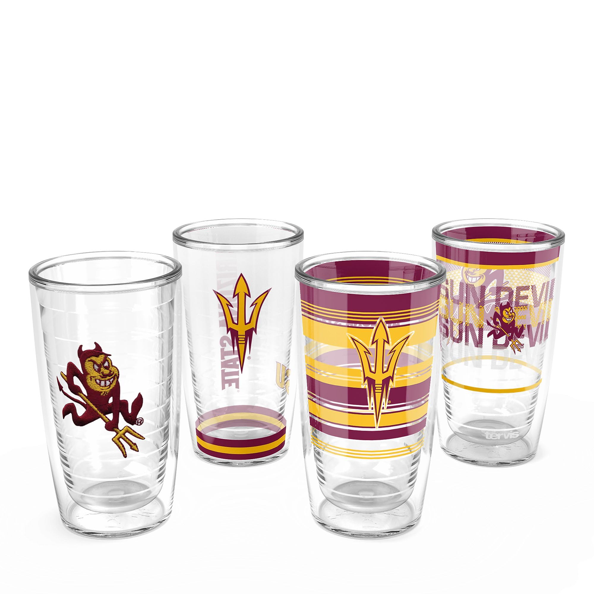 Gobelet isotherme Arizona State double paroi Tervis 473ml pack de 4