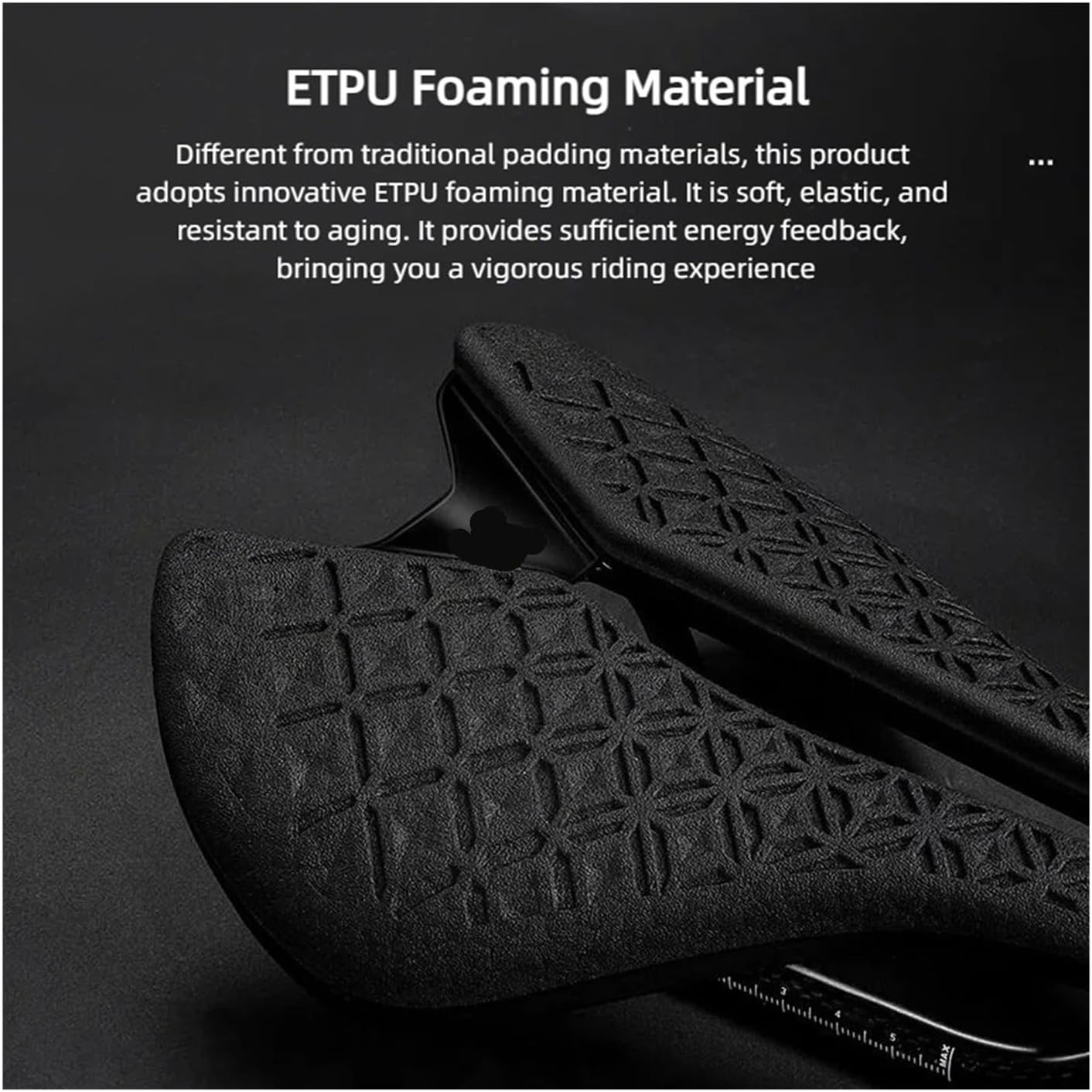 Ultralight 3D Printed Carbon Fiber Bicycle Saddle Hollow Breathable Cushion for Road Bike MTB Cycling Riding Accessory