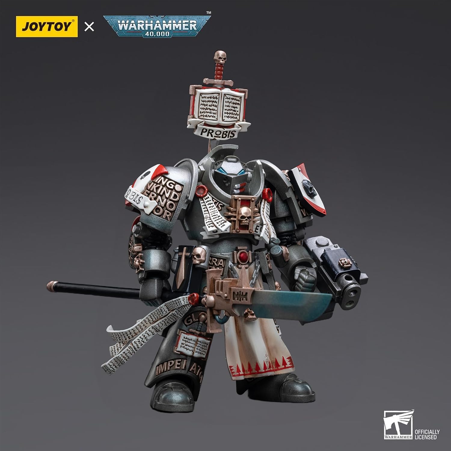 JOYTOY Warhammer 40k Grey Knights Terminator Jaric-Thule 1/18 Action Figure image 2