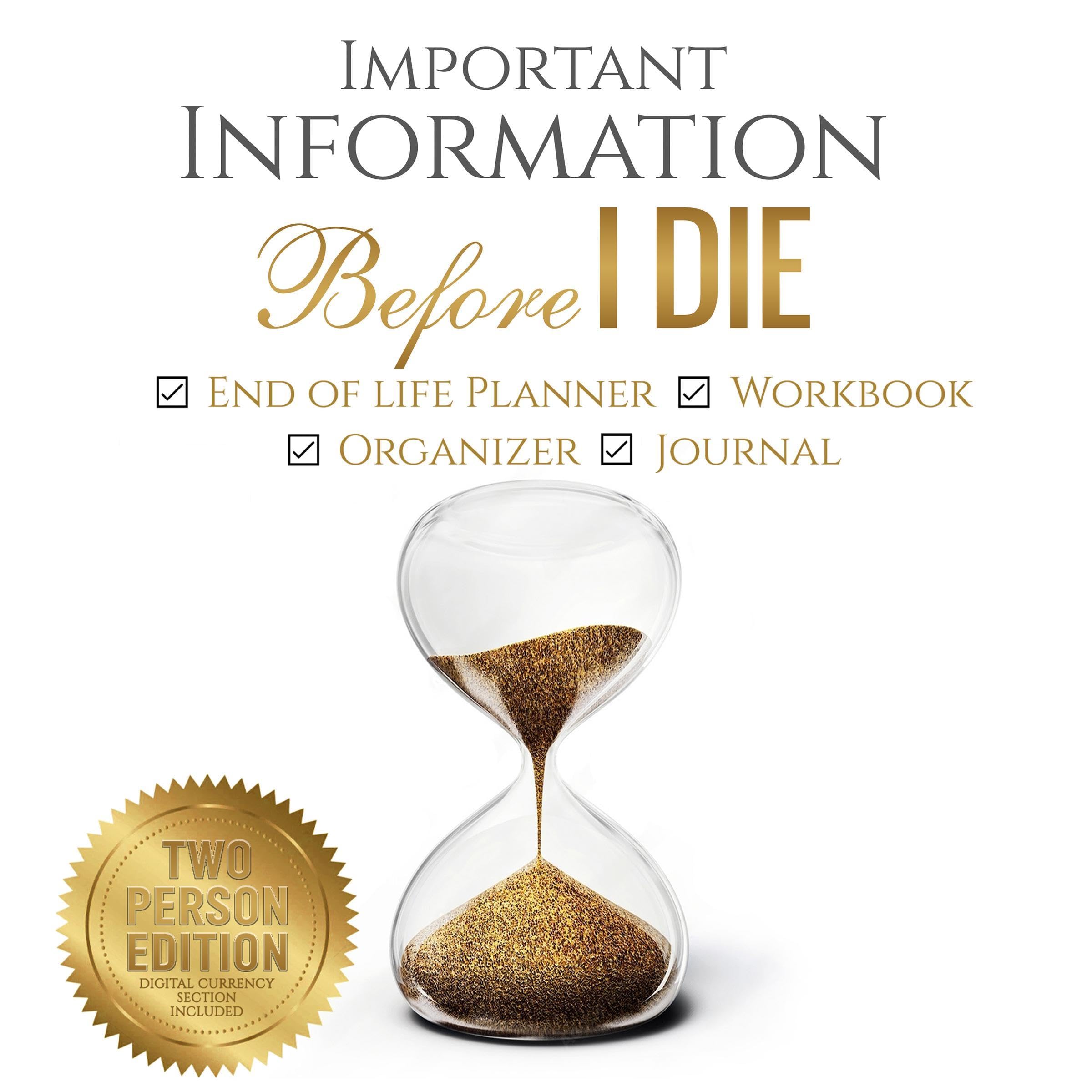 Cover art for Important Information Before I Die