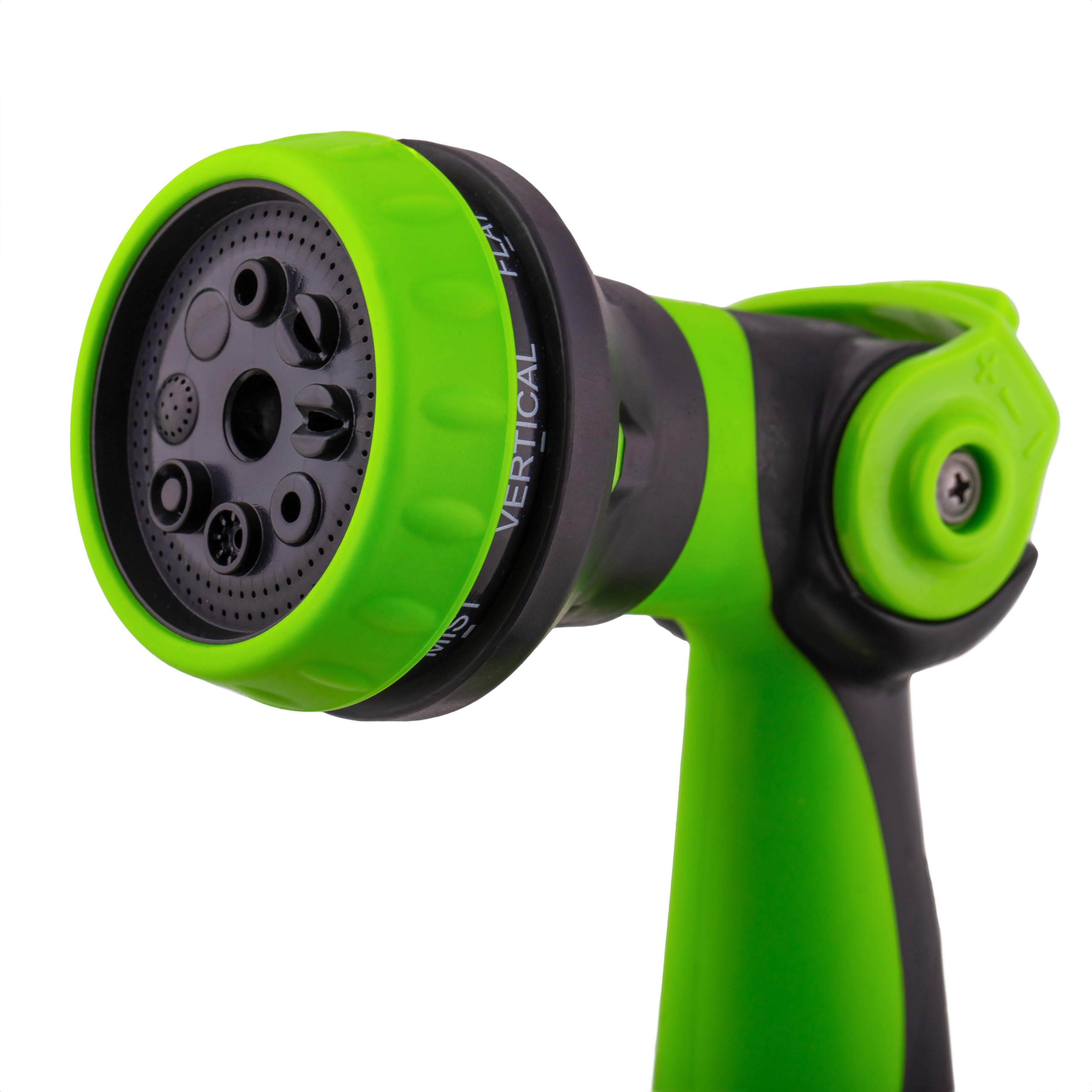 MIVOS Ducha de Jardín con 9 Funciones - Pistola de Jardín Premium para Riego y Limpieza - Ducha de Jardín ajustable - Pistola de Riego - Ducha de Mano - Boquilla rociadora