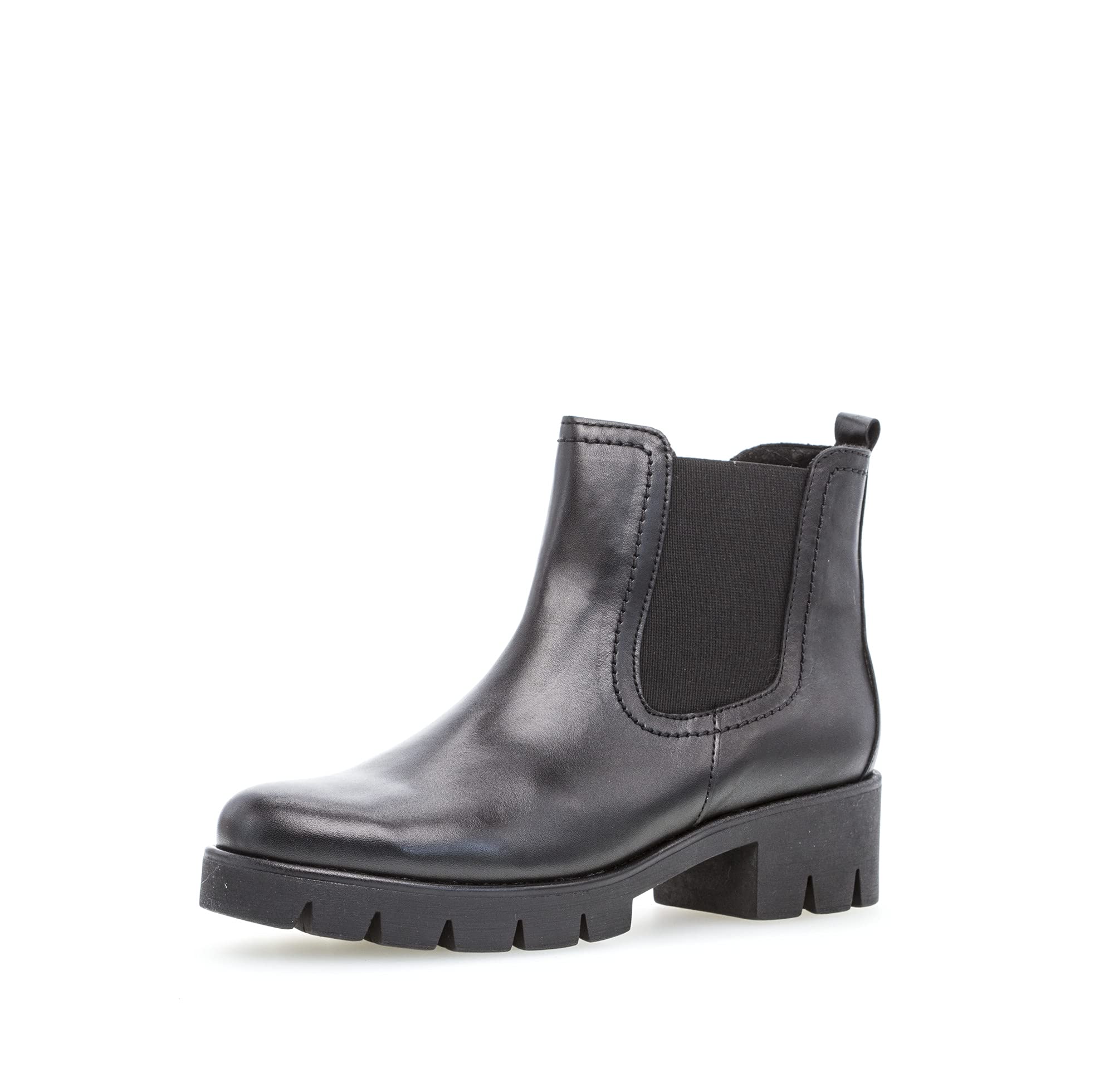 Gabor Chelsea Botki damskie Chelsea Boots, czarny, 38 EU