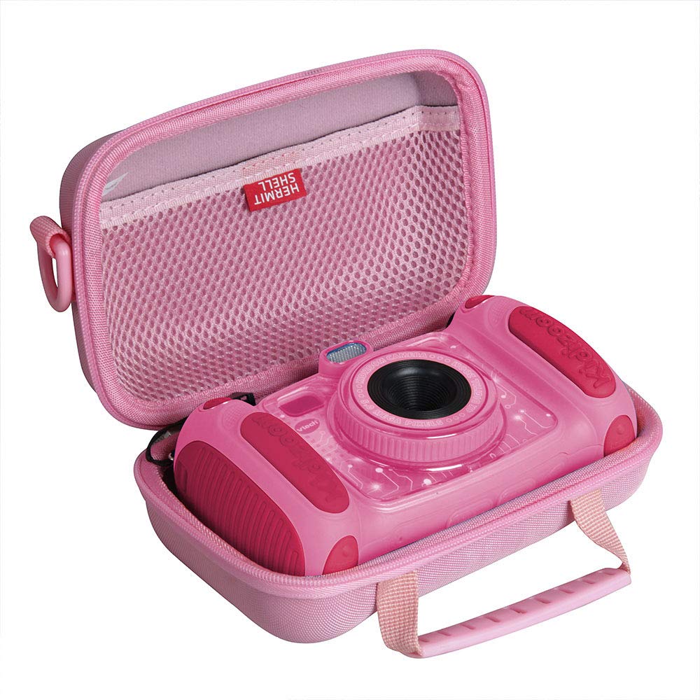 Hermitshell Hard Travel Case for VTech Kidizoom Duo / VTech KidiZoom Pix Selfie Camera (Pink)