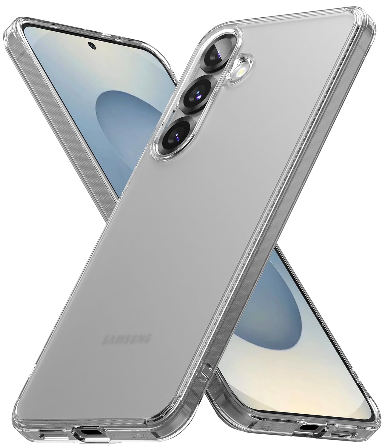 Coque Samsung S25 Plus Ringke Fusion Matte protection translucide