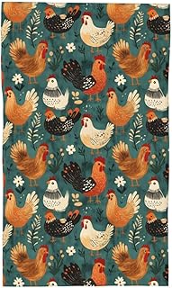 Microfiber Face Towel 27.5 × 16 Inch - Flower...