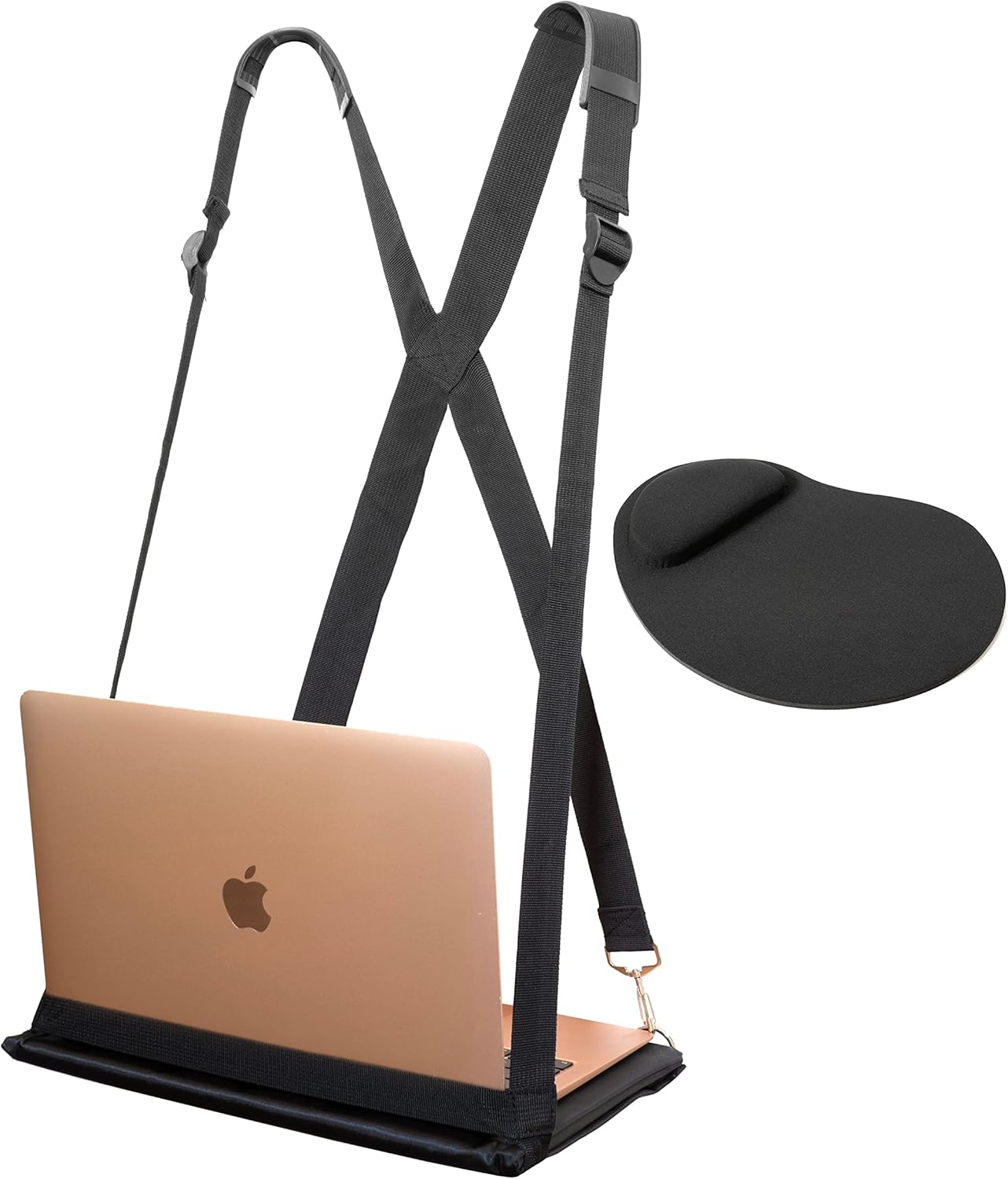 ALPHABET WONDERS Laptop Harness Walking Desk Wearable Desk for Laptop