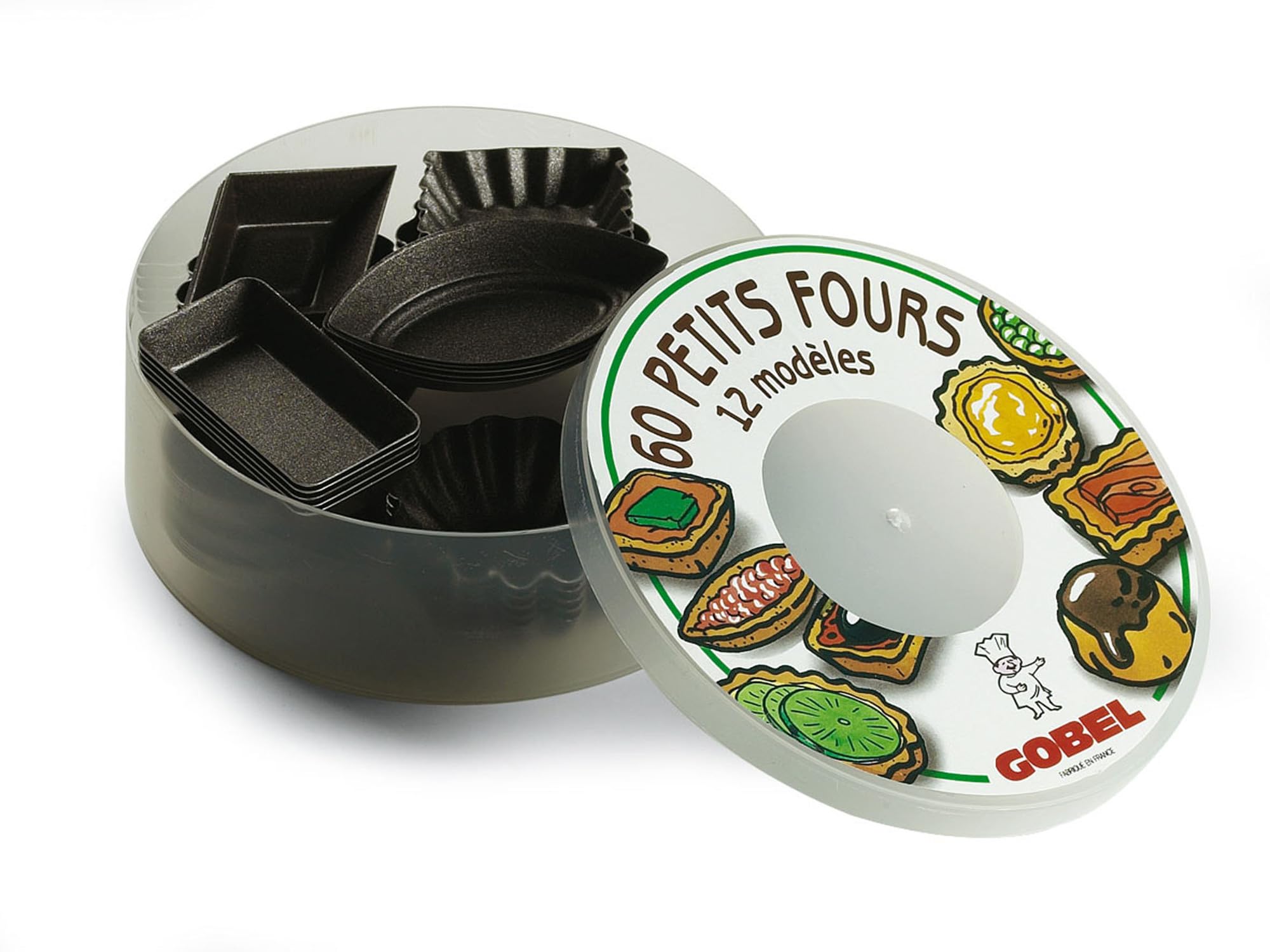 Gobel Scatola 60 tartellette assortite