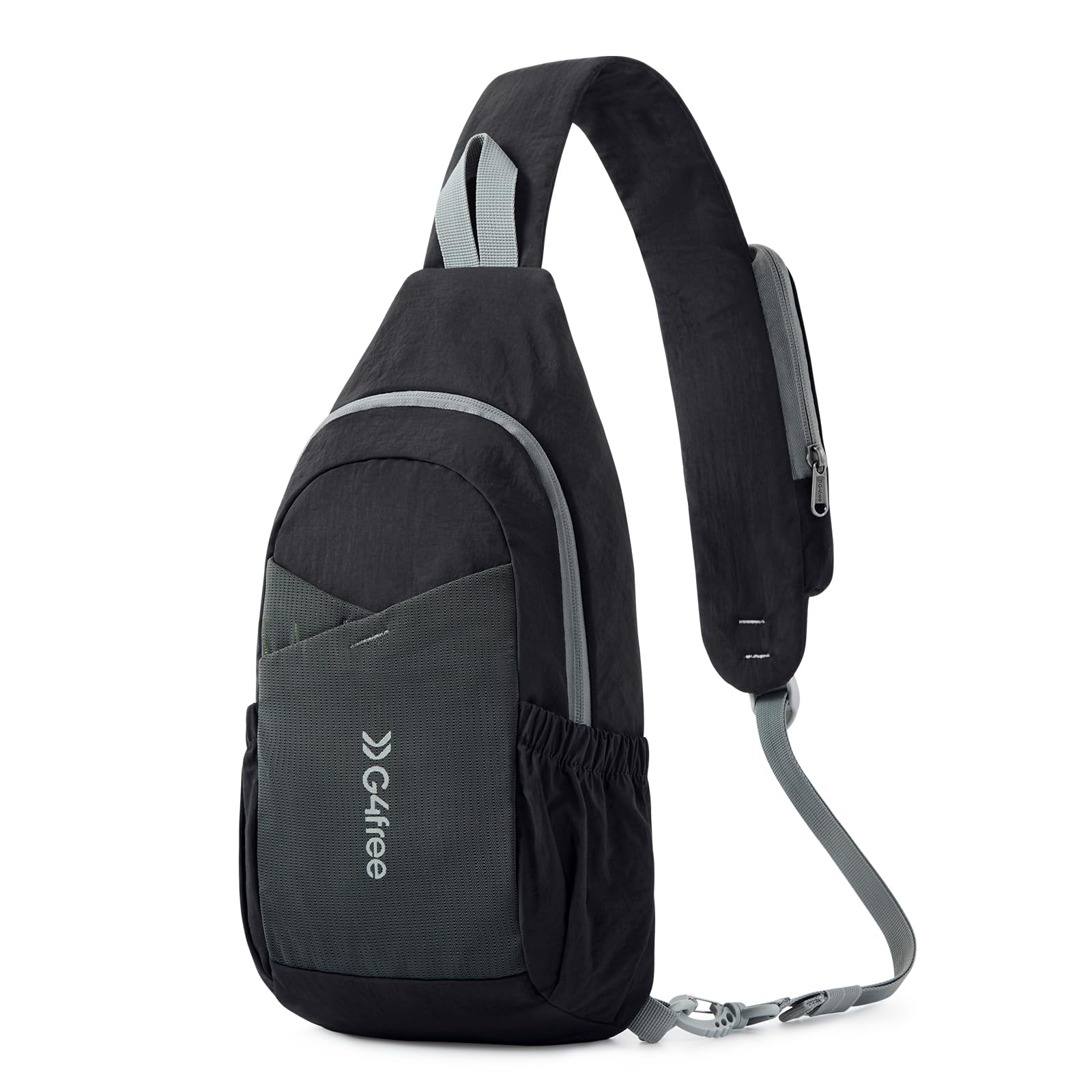 G4Free Torba na ramię, na co dzień, na klatkę piersiową, na ramię, plecak crossbody, plecak dla mężczyzn z przednią kieszenią