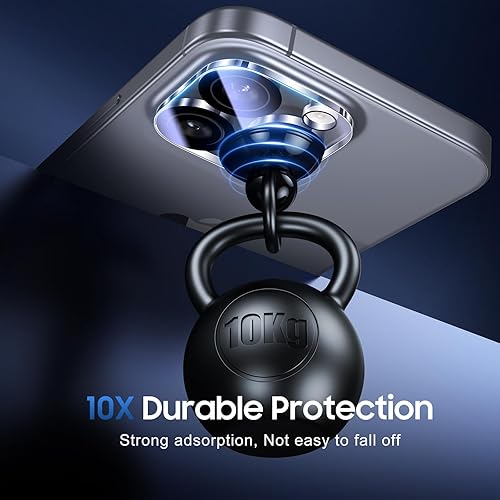 Miniatura 16 de UniqueMe [Paquete de 3 protectores de lente de cámara compatibles con iPhone 14 Pro Max/iPhone 14 Pro, vidrio templado, [compatible con fundas]