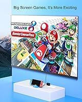 Vista 5 de Switch Dock para Nintendo Switch, estación de acoplamiento portátil Nintendo Switch para TV con puertos de carga 4K HDMIUSB 3.0USB-C, repuesto