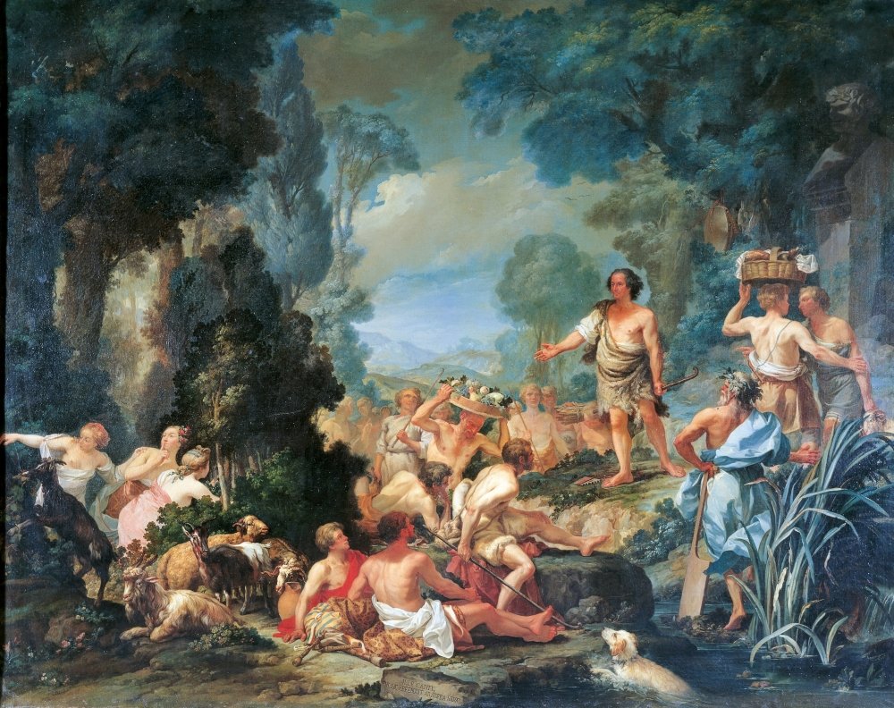 Posterazzi Frugoni In Arcadia Poster Print, (24 x 18)