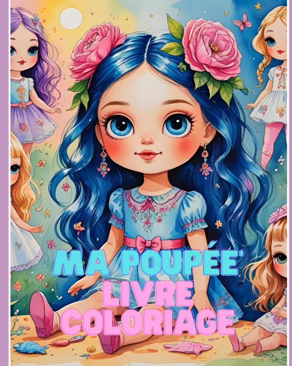 Ma poupée livre de coloriage