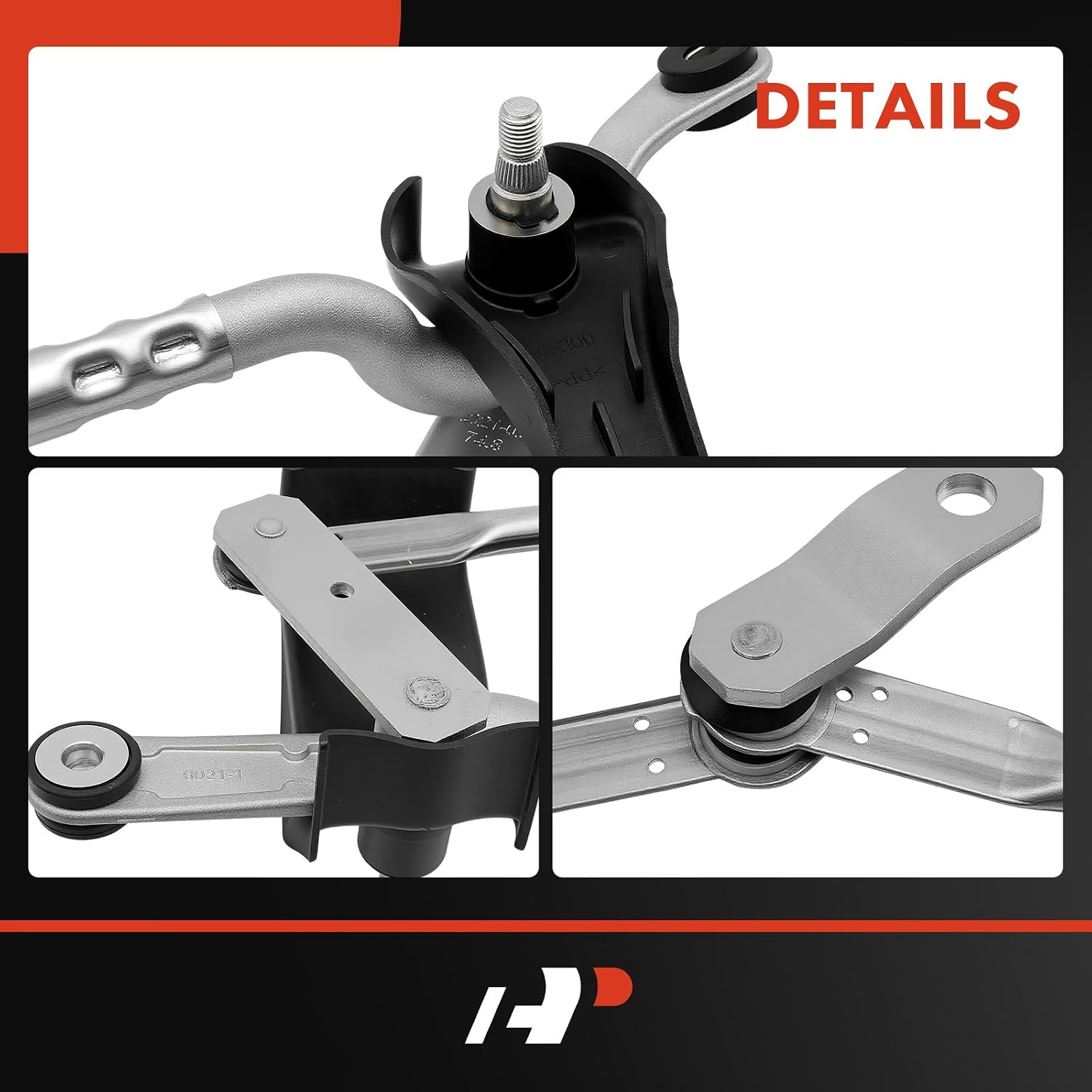 A-Premium Front Windshield Wiper Linkage | Compatible with Mazda 3 2014-2018, 3 Sport 2018