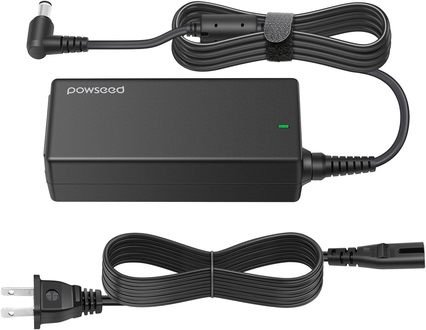 POWSEED 65W 19V 3.42A Replacement Laptop Charger for Asus X551M X551MA X551MAV ADP-65JH EXA0703YH PA-1700-02 F555LA K501UW R510C X550ZA X555LA K52F K55A Q301L Q400A Q501LA Power Adapter Supply Cord