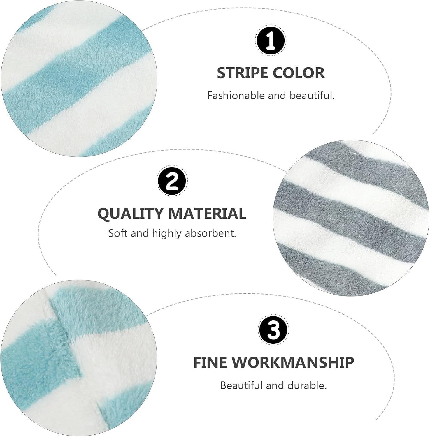 ORFOFE 2pcs Microfiber Hair Drying Caps for Fast Absorption, Thickened Polyester Material, Superfine Fiber, for Face Washing and Gym Use, Quick Dry Hair Towels
