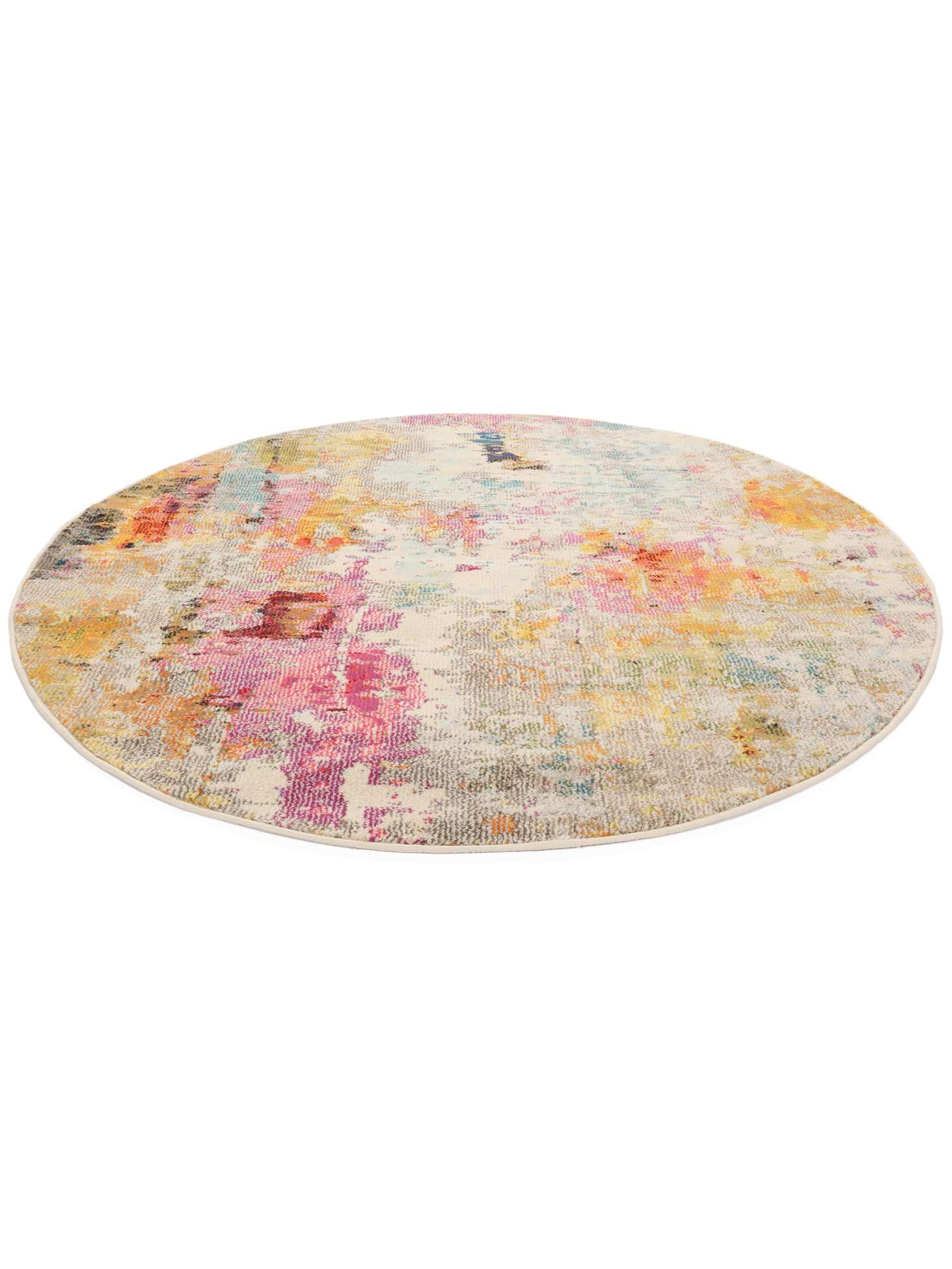 RugVista Fiona Tapis, Ø 150 cm, Multicolore