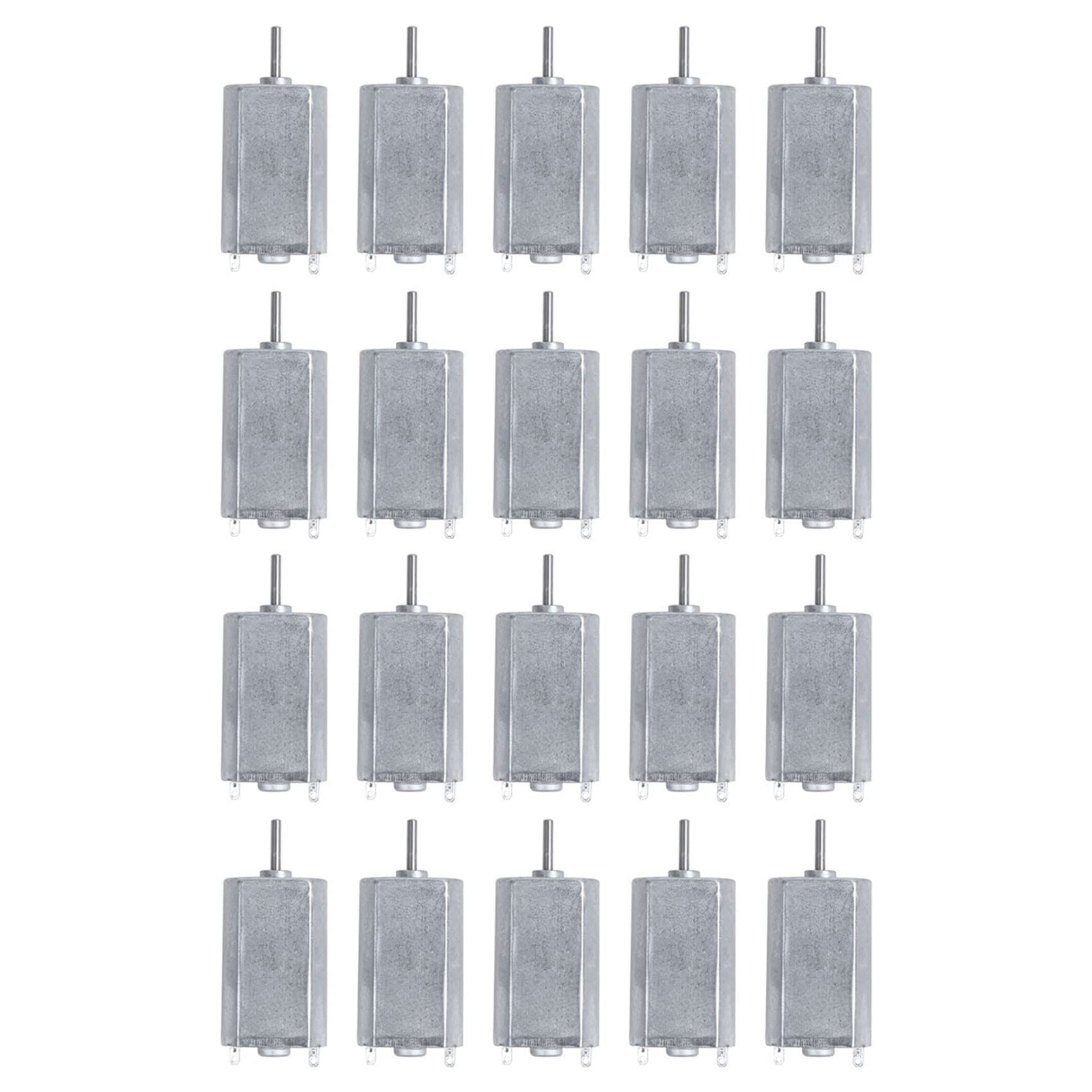 Jnchdghwa 20X DC3-12V 29712RPM RC Hobby Aircraft High Speed Magnetic 180 Micro-Motor