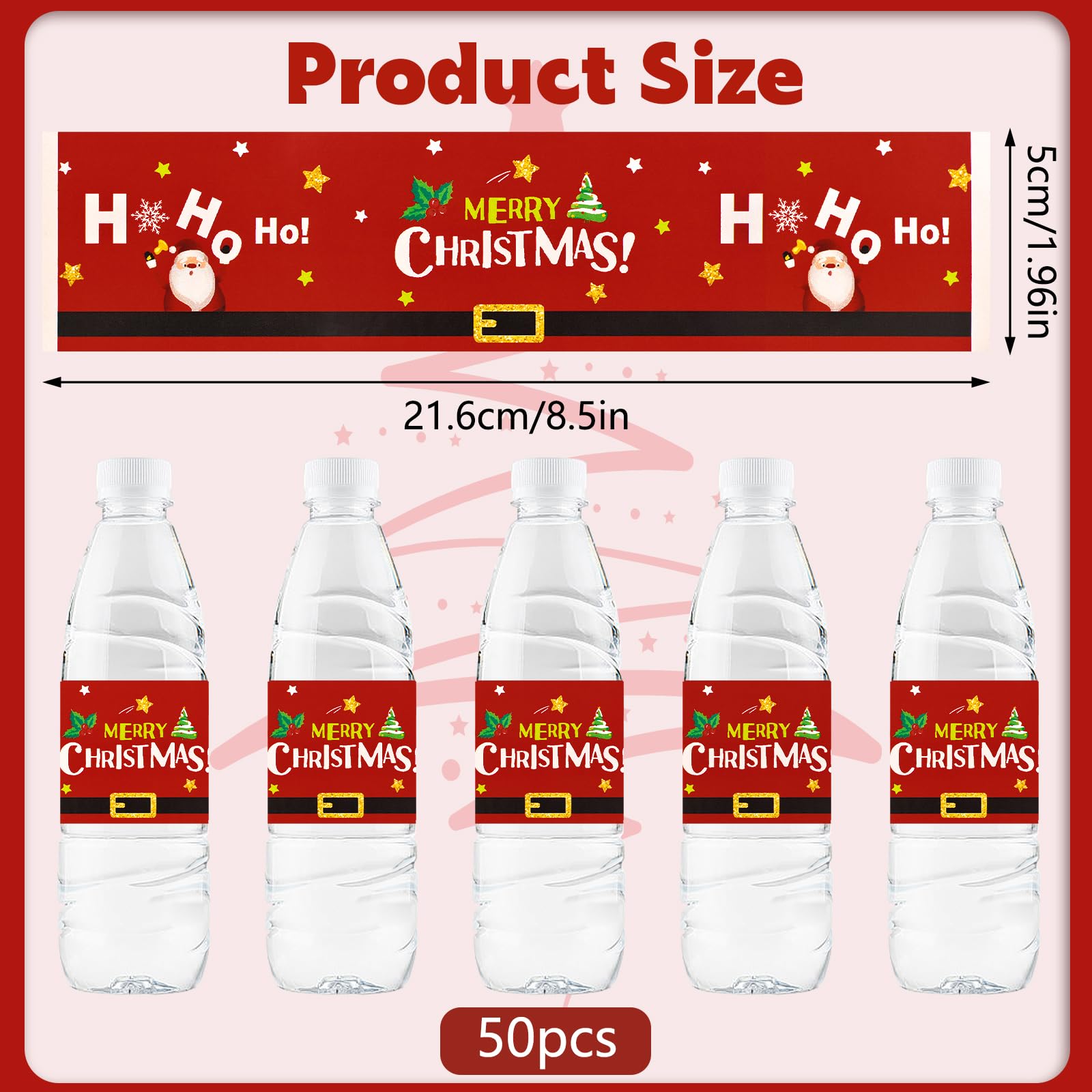 amazon-com-urroma-christmas-water-bottle-labels-50pcs-red-adhesive-cartoon-santa-claus-bottle-labels-for-gifts-crafts-home-kitchen for Christmas Water Bottle Labels Free Printable Amazon.com: URROMA Christmas Water Bottle Labels - 50pcs Red Adhesive Cartoon Santa Claus Bottle Labels for Gifts & Crafts : Home & Kitchen for Christmas Water Bottle Labels Free Printable