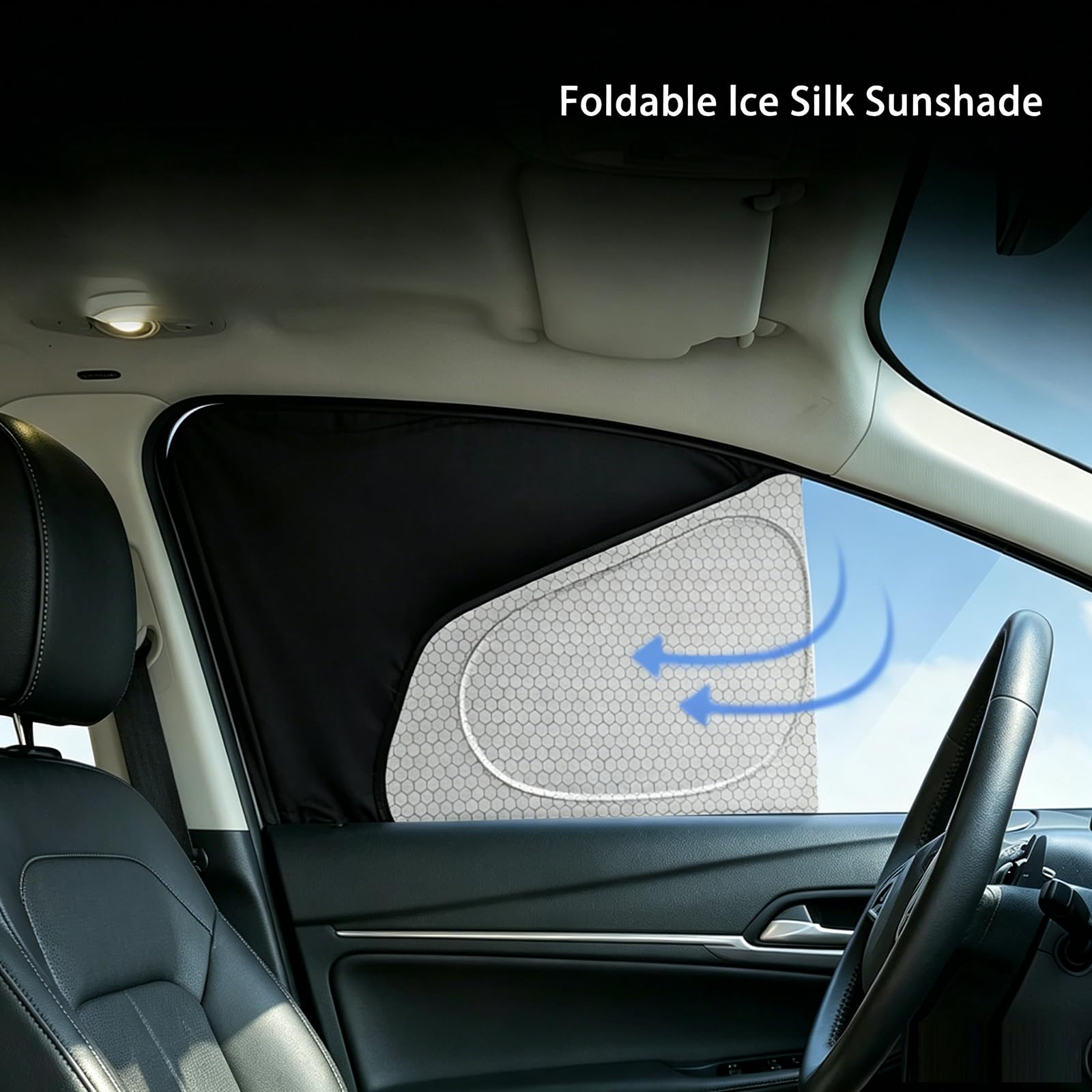 Tende Parasole Oscuranti per Auto, per Volvo V90 Cross Country (254; 2016–2025), Clip-On Isolamento Termico Efficace, Protezione UV e Privacy, Ideale per Campeggio,2 Front Side