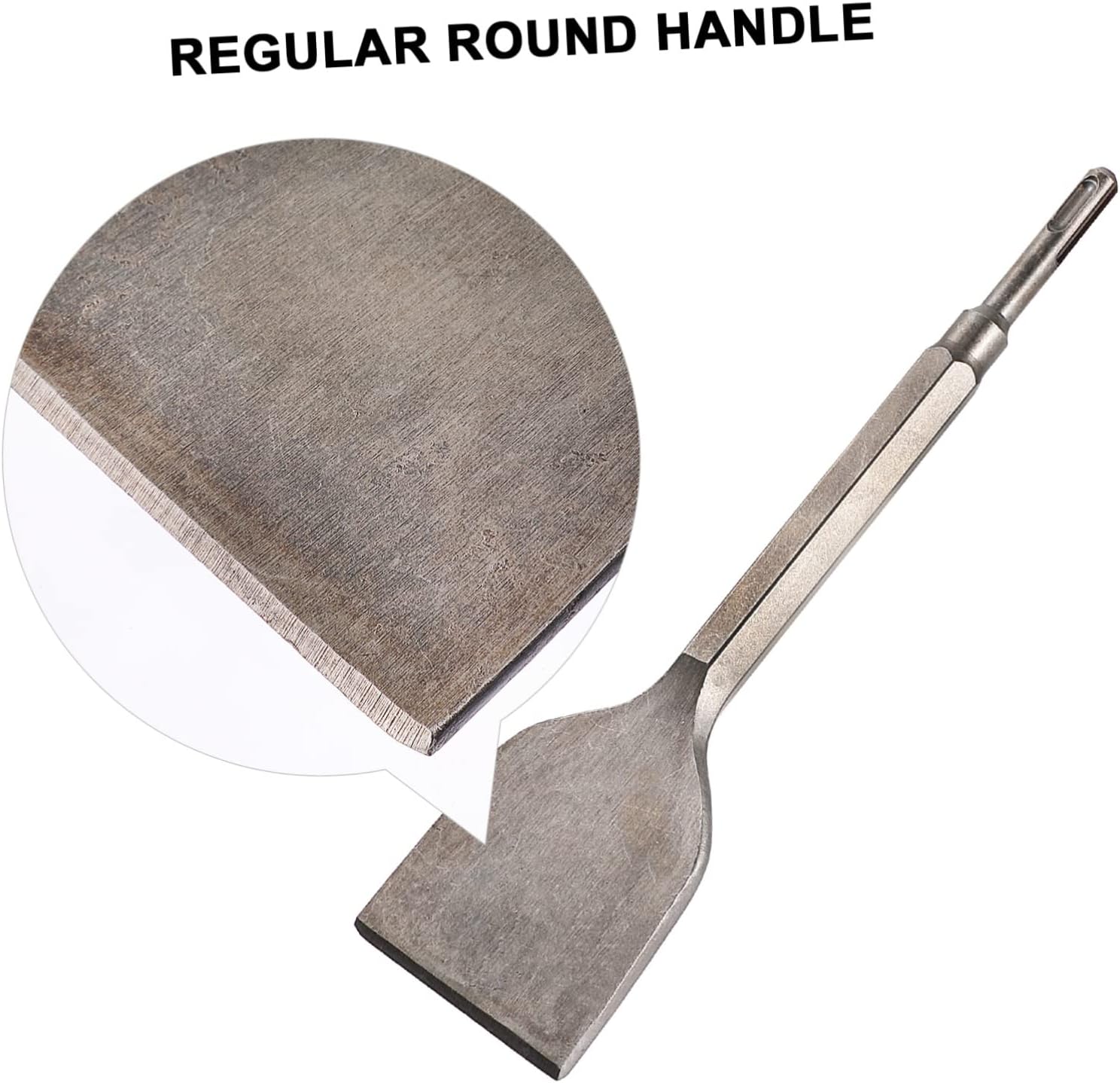 VILLCASE Wide Bent Chisel for Masonry Concrete Electric Hammer Drill Tool Carving Chisel Brick Drill Bit Mason Hammer