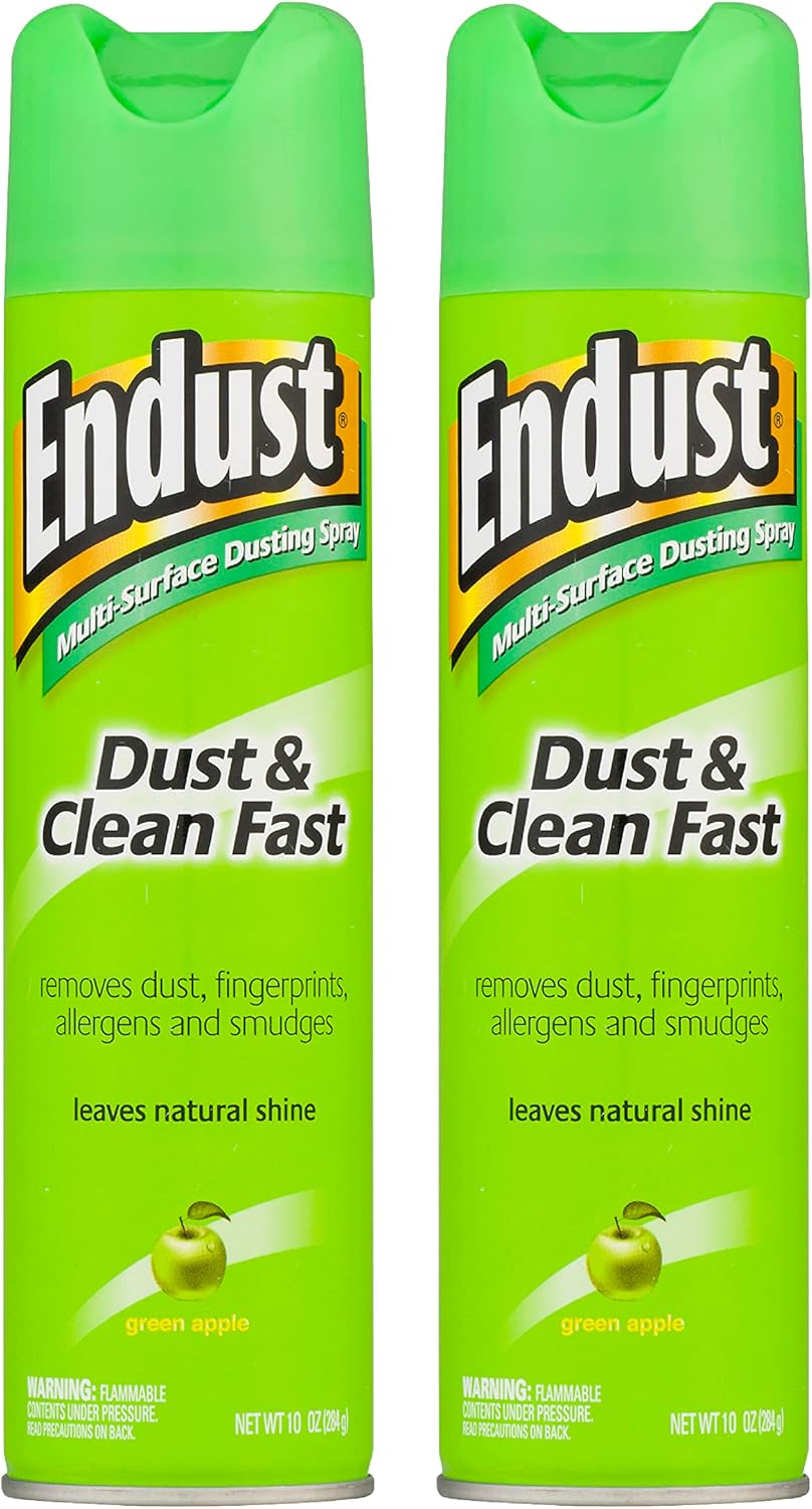 Endust MultiSurface Dusting and Cleaning Spray, Green