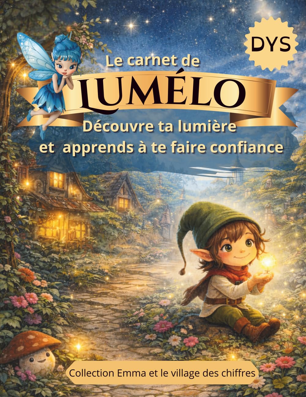 Le carnet de Lumélo – Confiance en soi enfant | Activités et développement personnel | 6-8 ans (Emma et le Village des Chiffres)