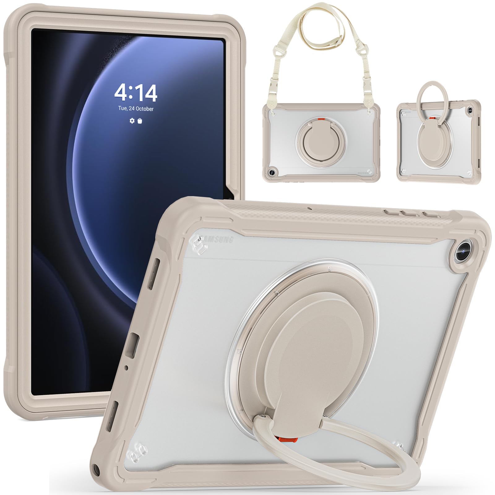 Amazon.co.jp: 【利便性・スタンド】Galaxy Tab A9+対応 ケース カバー 