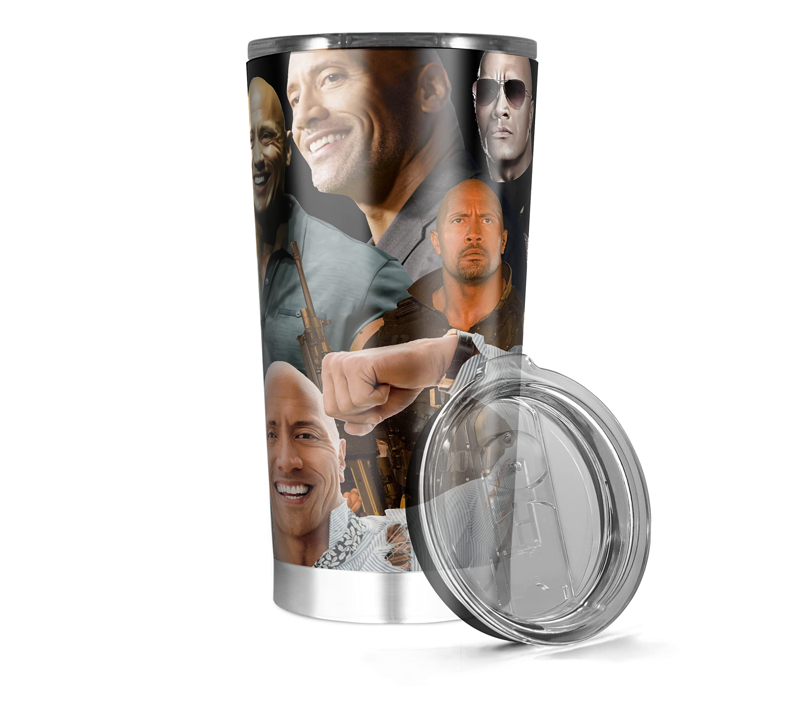 Stainless Steel Insulated Tumbler 20oz 30oz Dwayne Travel Mug ...