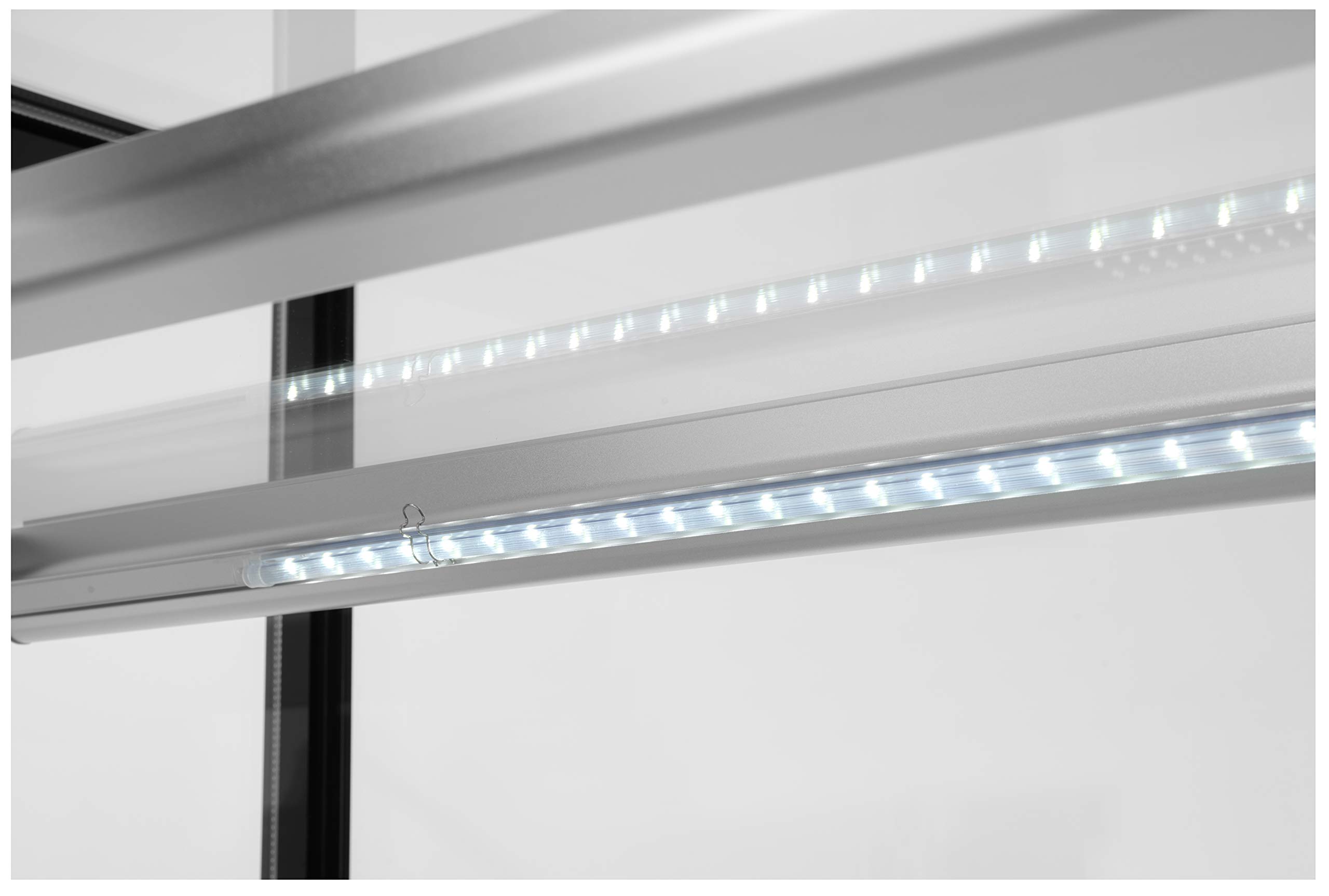 HENDI Vitrinas expositoras refrigeradas con 2 baldas - 300 L - 230V / 480W - 915x675x(H)1210 mm
