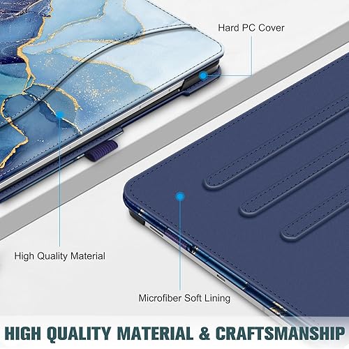 Miniatura 133 de Fintie Funda para Samsung Galaxy Tab S10 Lite/S10 FE/ S9 FE 5G 10.9 pulgadas/Tab S9 de 11 pulgadas con soporte para S Pen, cubierta protectora