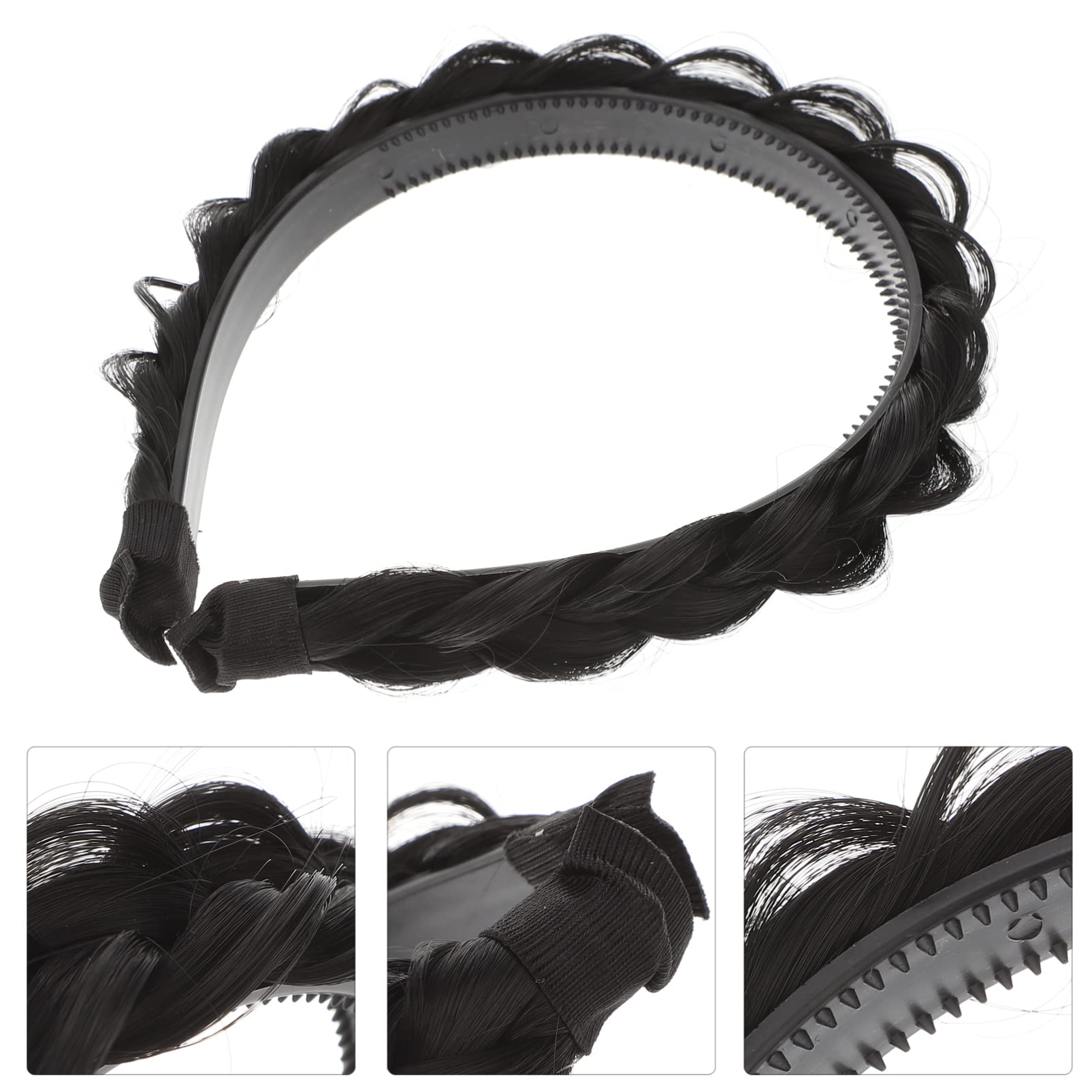Beaupretty 4 Pezzi Copricapo Fascia Per Scozzese Ragazze Fasce Larghe