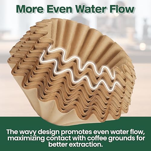 Miniatura 6 de Filtros de café desechables para Ninja PB051 PB041 Cápsulas y molidos Cafetera de una sola porción, 150 filtros de papel de café para cafetera