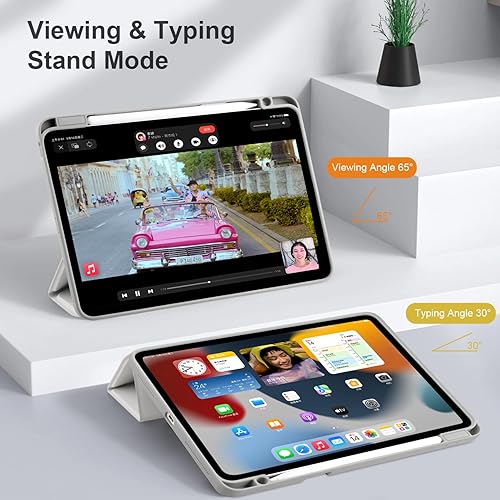 Miniatura 5 de Batianda Funda híbrida para iPad Pro de 12.9 pulgadas 2022 M2 2021 5iPad Pro de 12.9 pulgadas de 43 generación soporte para lápices incorporado,