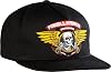 Powell Peralta Winged Ripper Snapback Cap Black