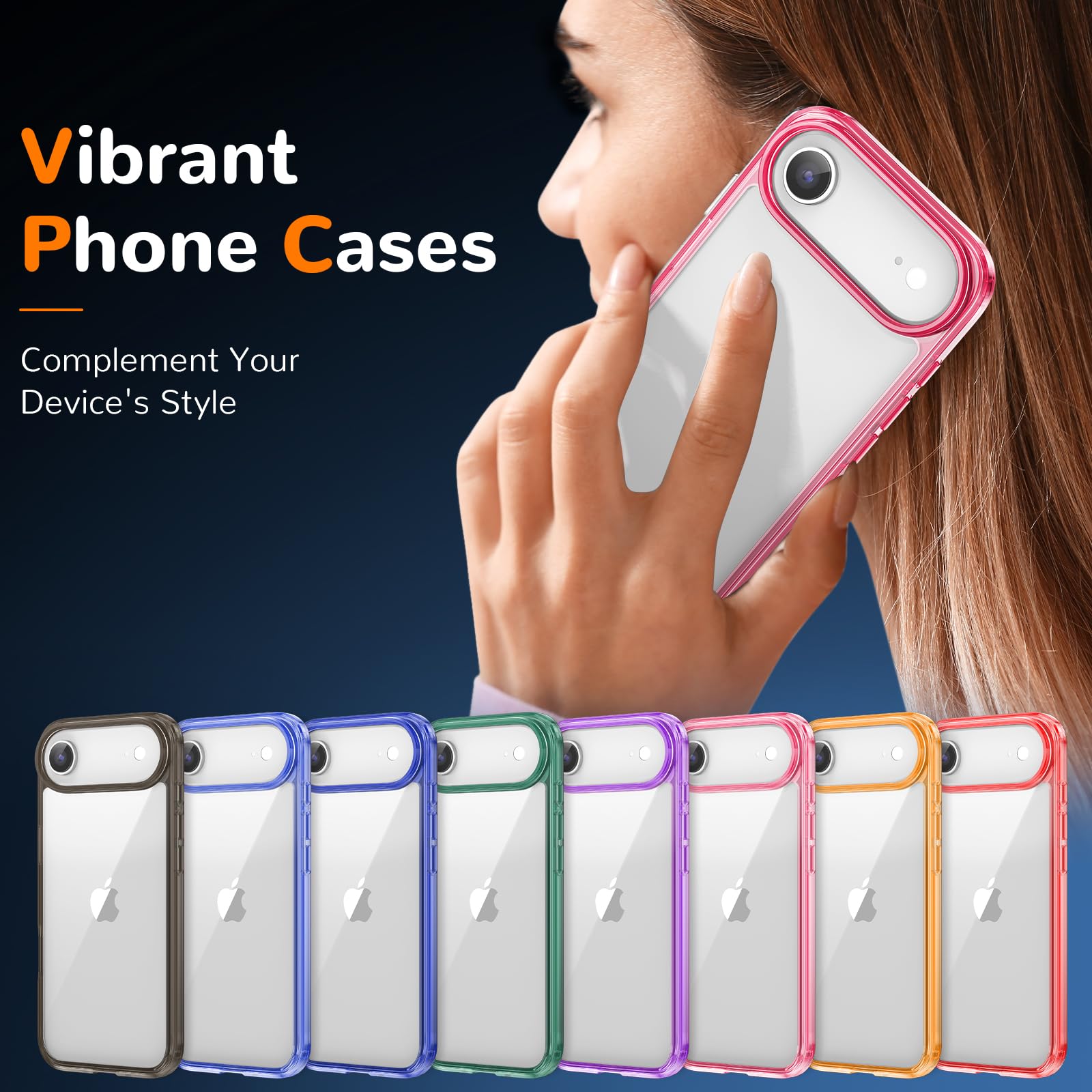 Clear Case for iPhone 15, Ultra Thin, Shockproof TPU Cover, Anti-Yellowing, Crystal Clear, Phone Case for Apple iPhone 15 - Clear — view 168